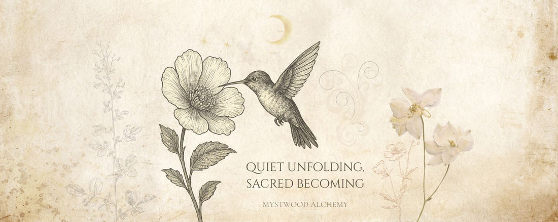 Quiet Becoming: Embracing the Hummingbird’s Message of Stillness and Transformation