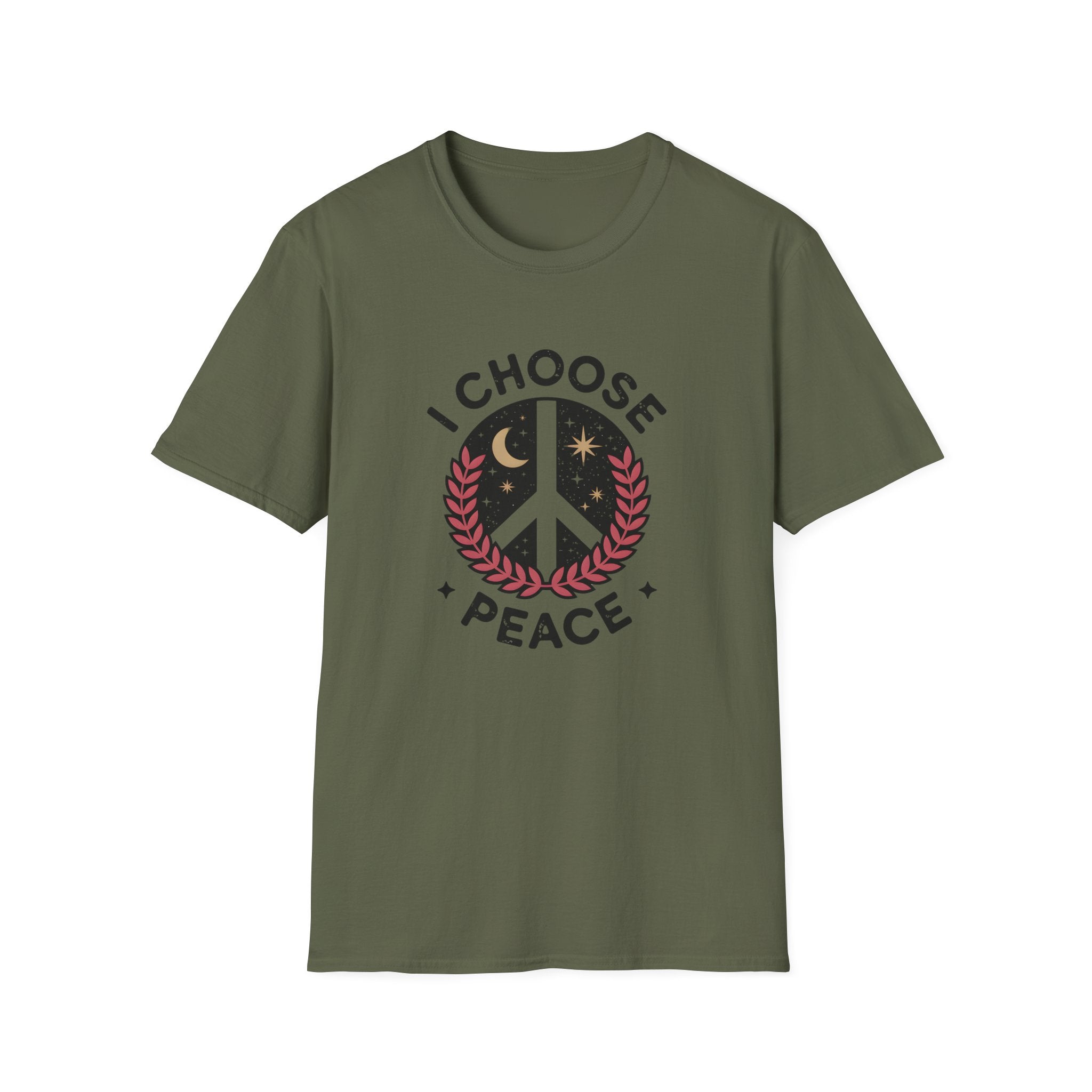 I Choose Peace T-Shirt by Mystwood Alchemy
