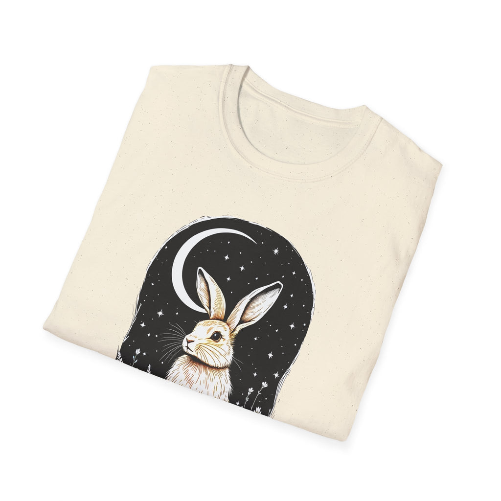 Moonlit Hare T-shirt by Mystwood Alchemy