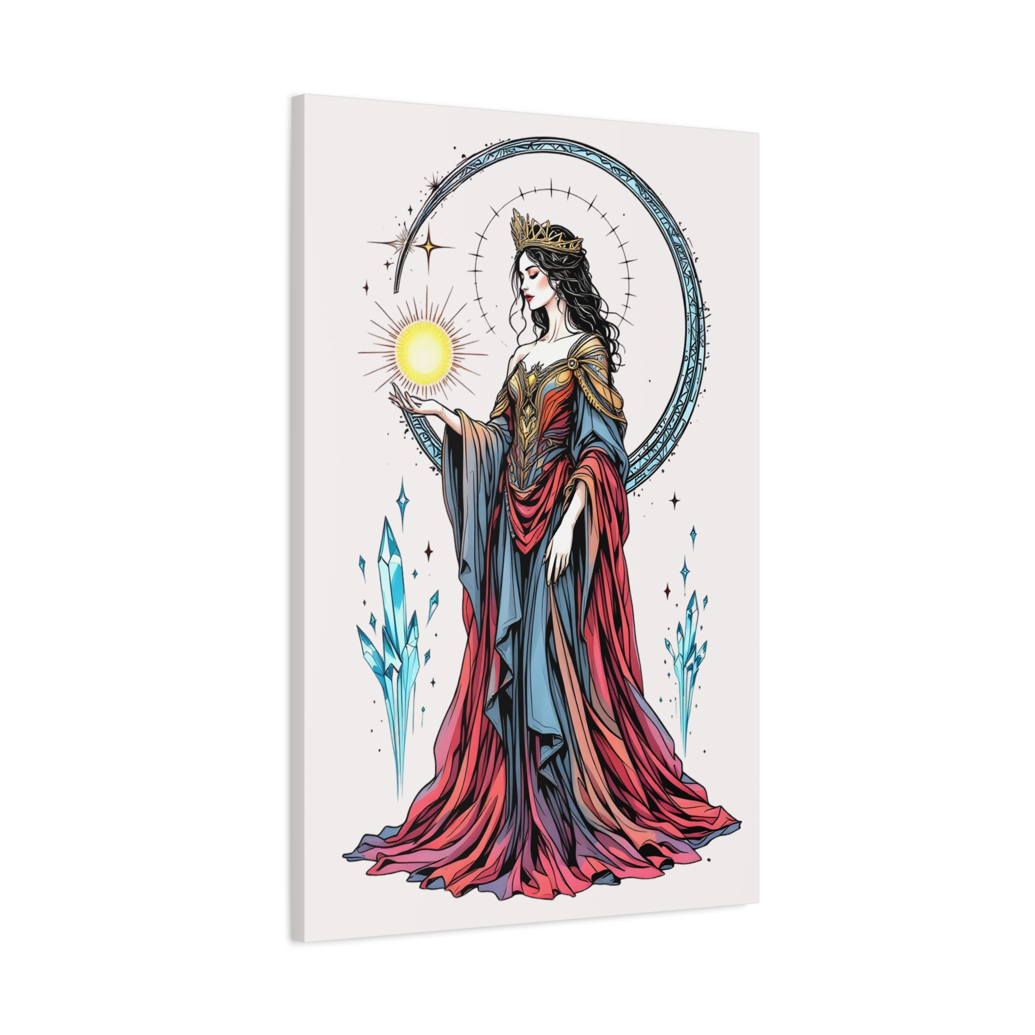 The Light Bearer Goddess Canvas