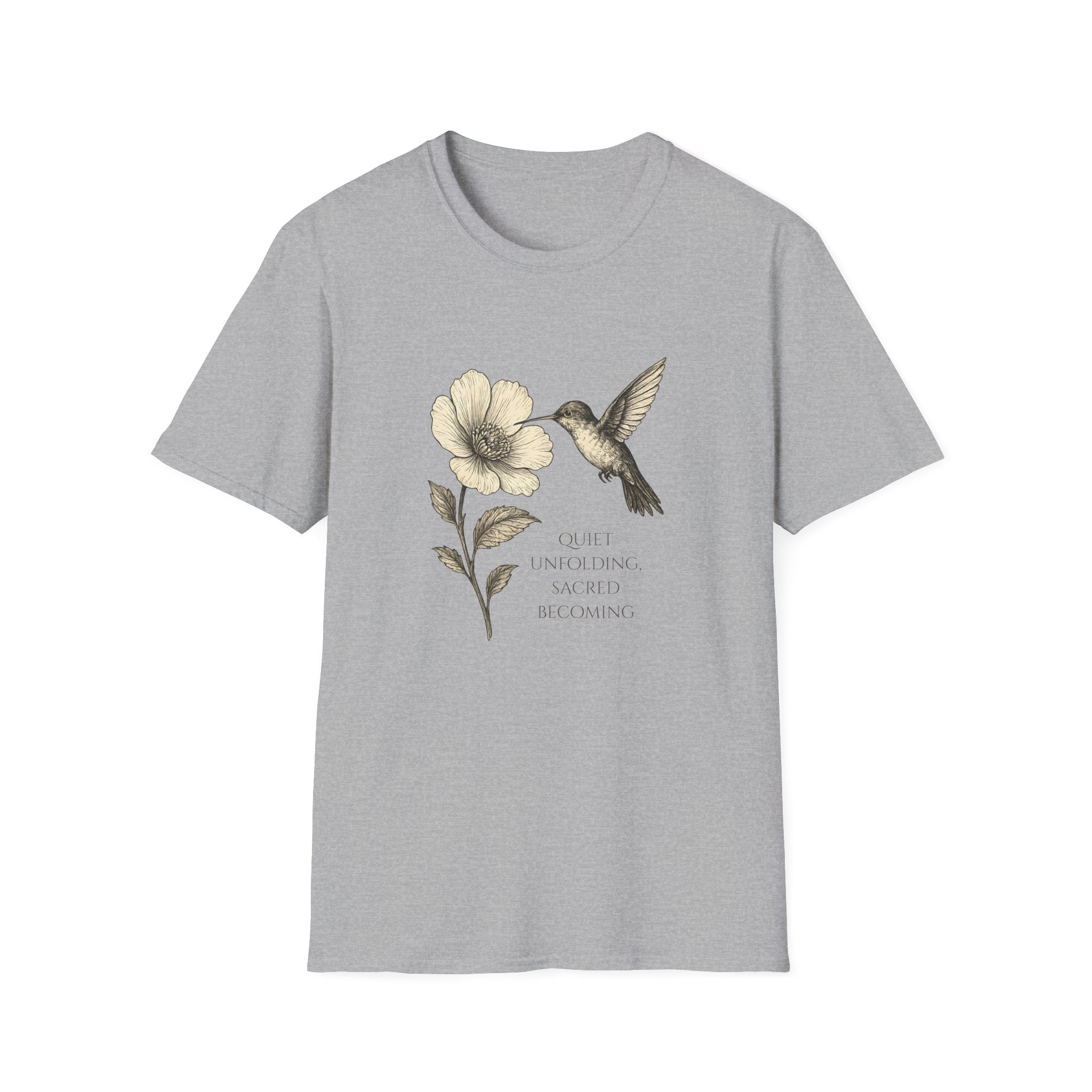 Quiet Unfolding Hummingbird T-Shirt