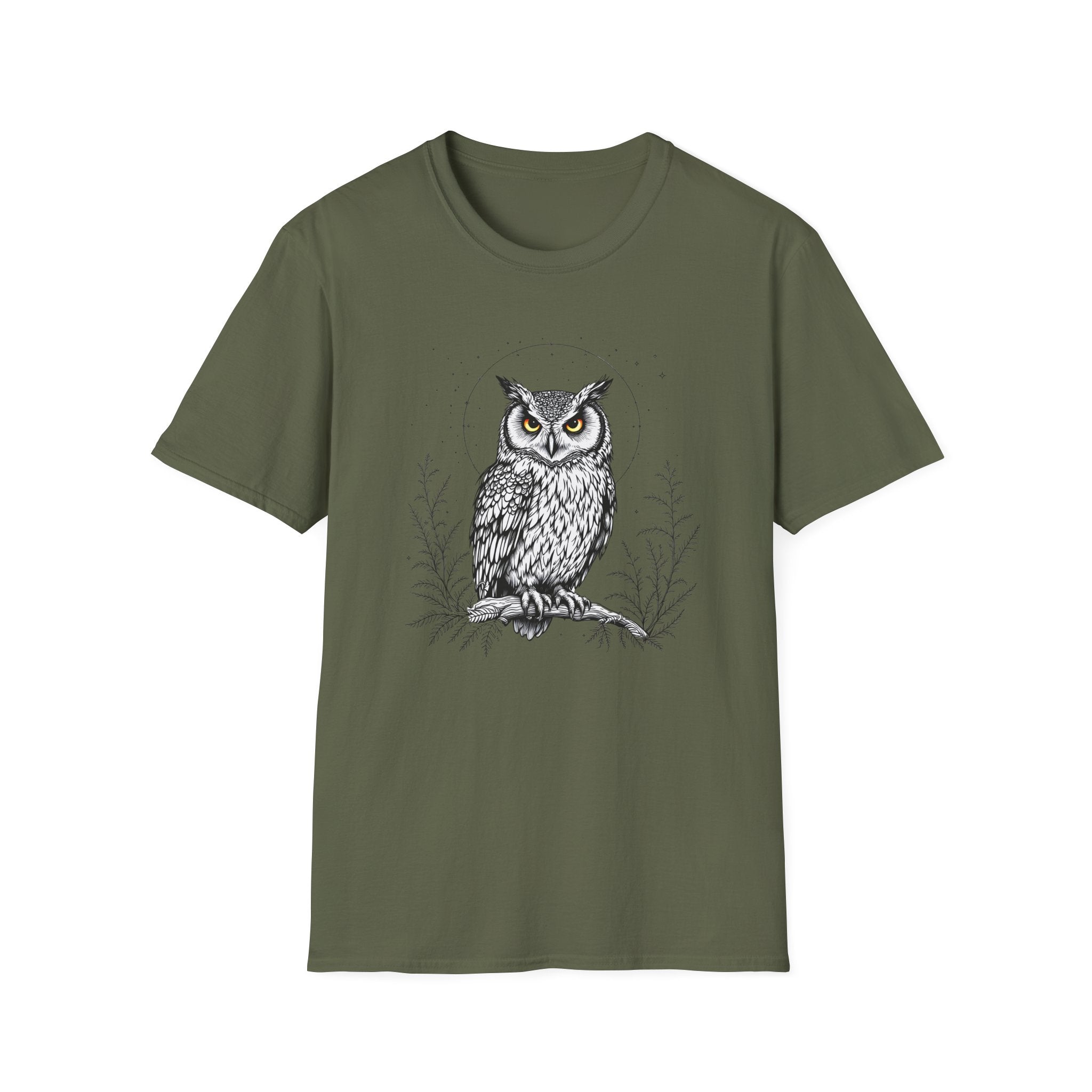 Woodland Owl T-shirt by Mystwood Alchemy