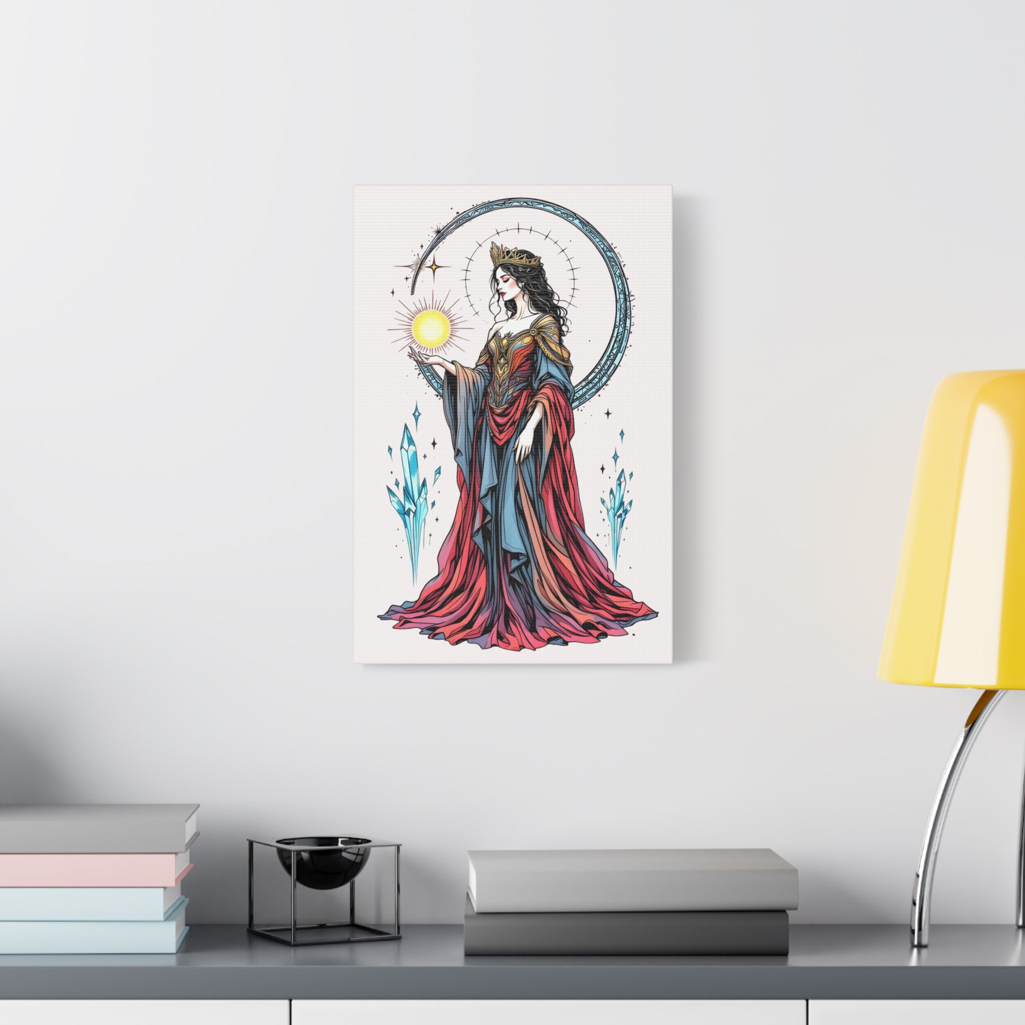 The Light Bearer Goddess Canvas