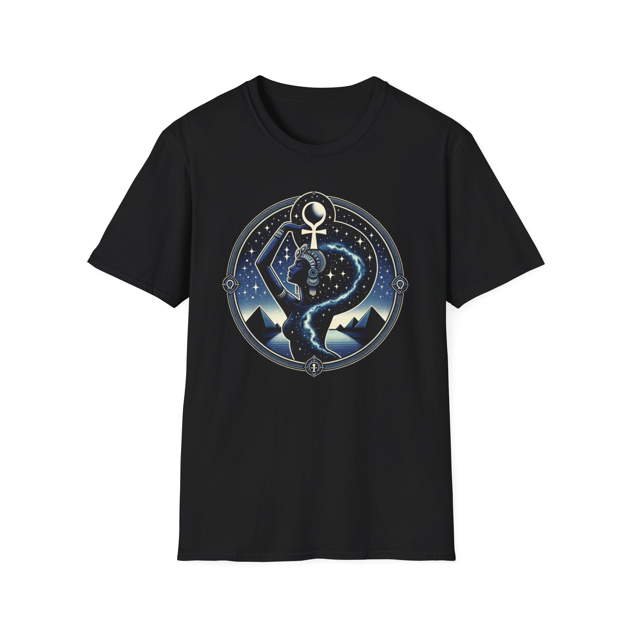 Egyptian Star Goddess T-Shirt by Mystwood Alchemy