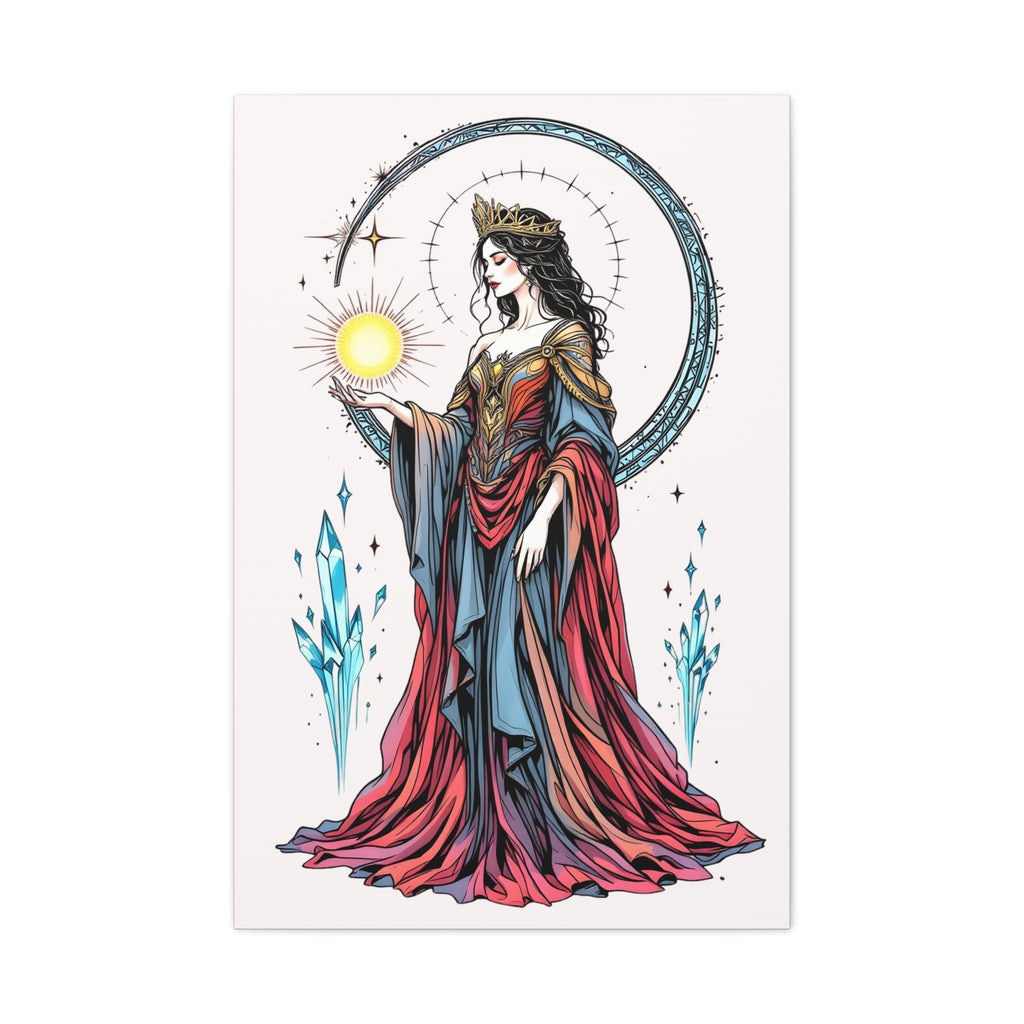 The Light Bearer Goddess Canvas
