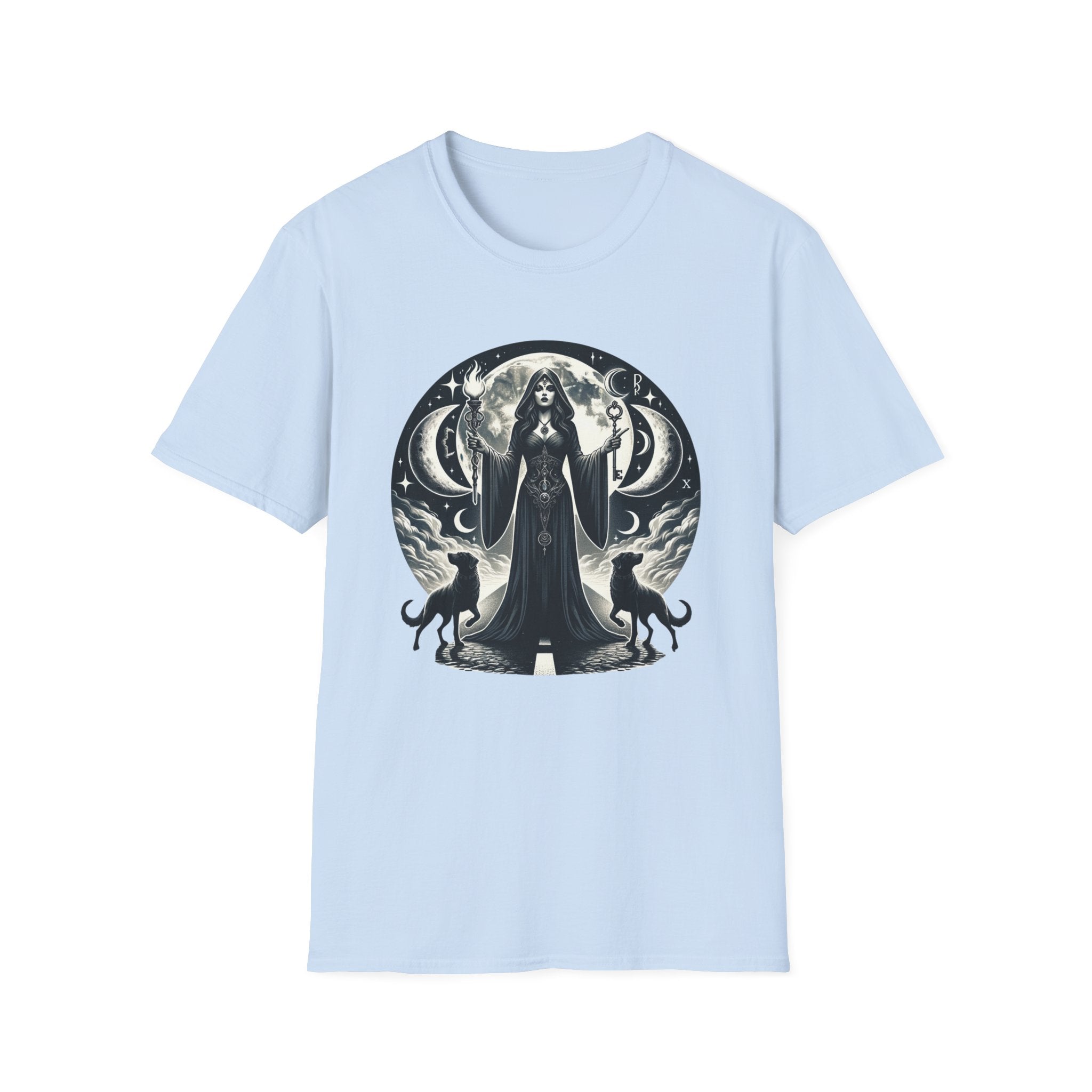 Hecate Dark Goddess T-Shirt by Mystwood Alchemy