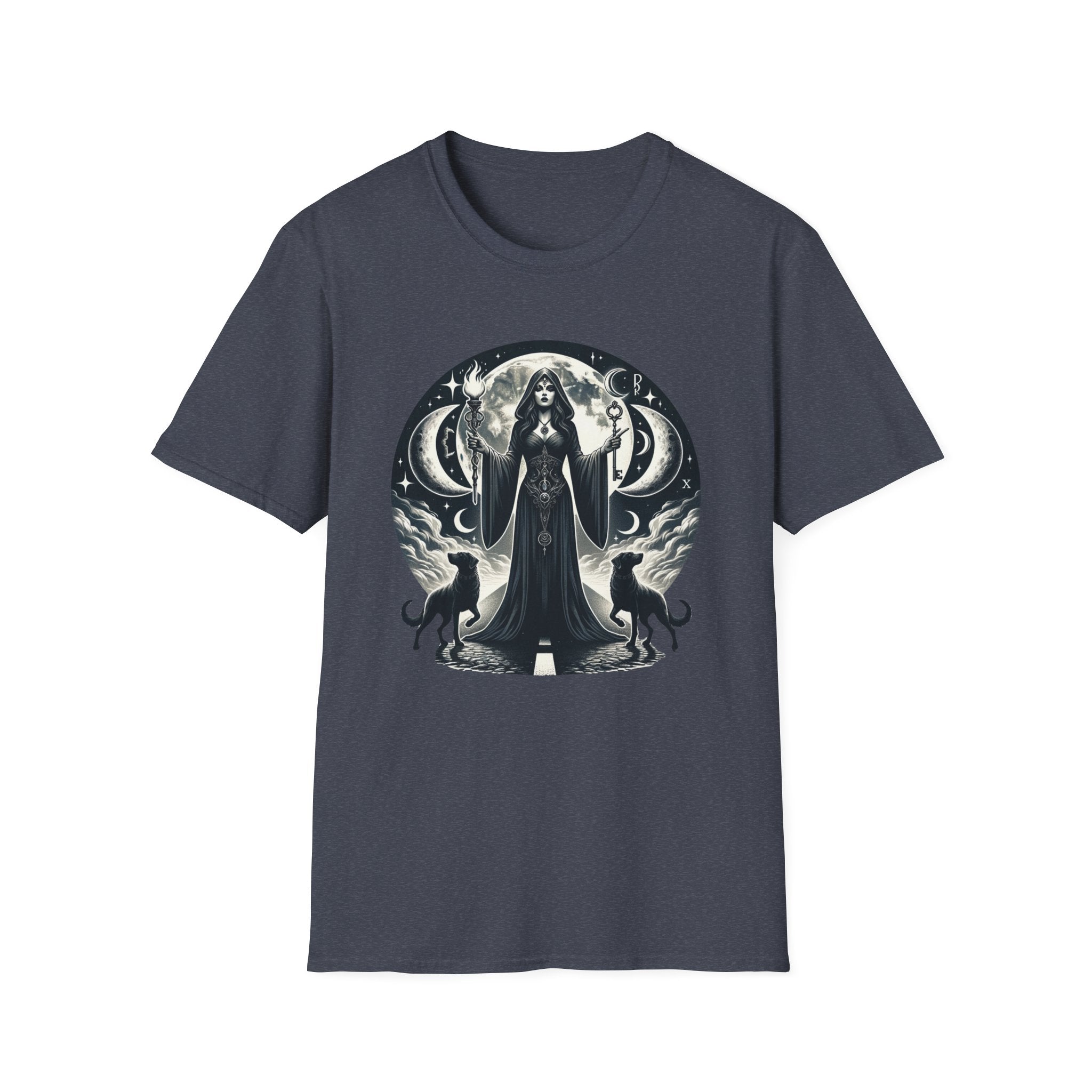 Hecate Dark Goddess T-Shirt by Mystwood Alchemy
