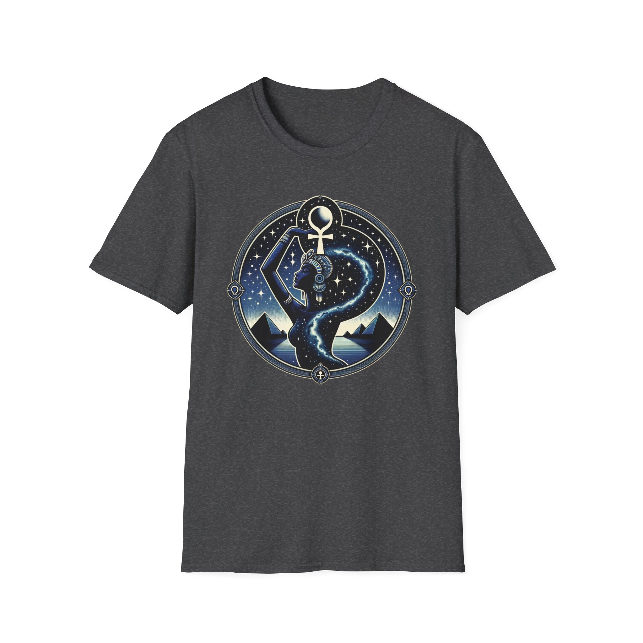 Egyptian Star Goddess T-Shirt by Mystwood Alchemy