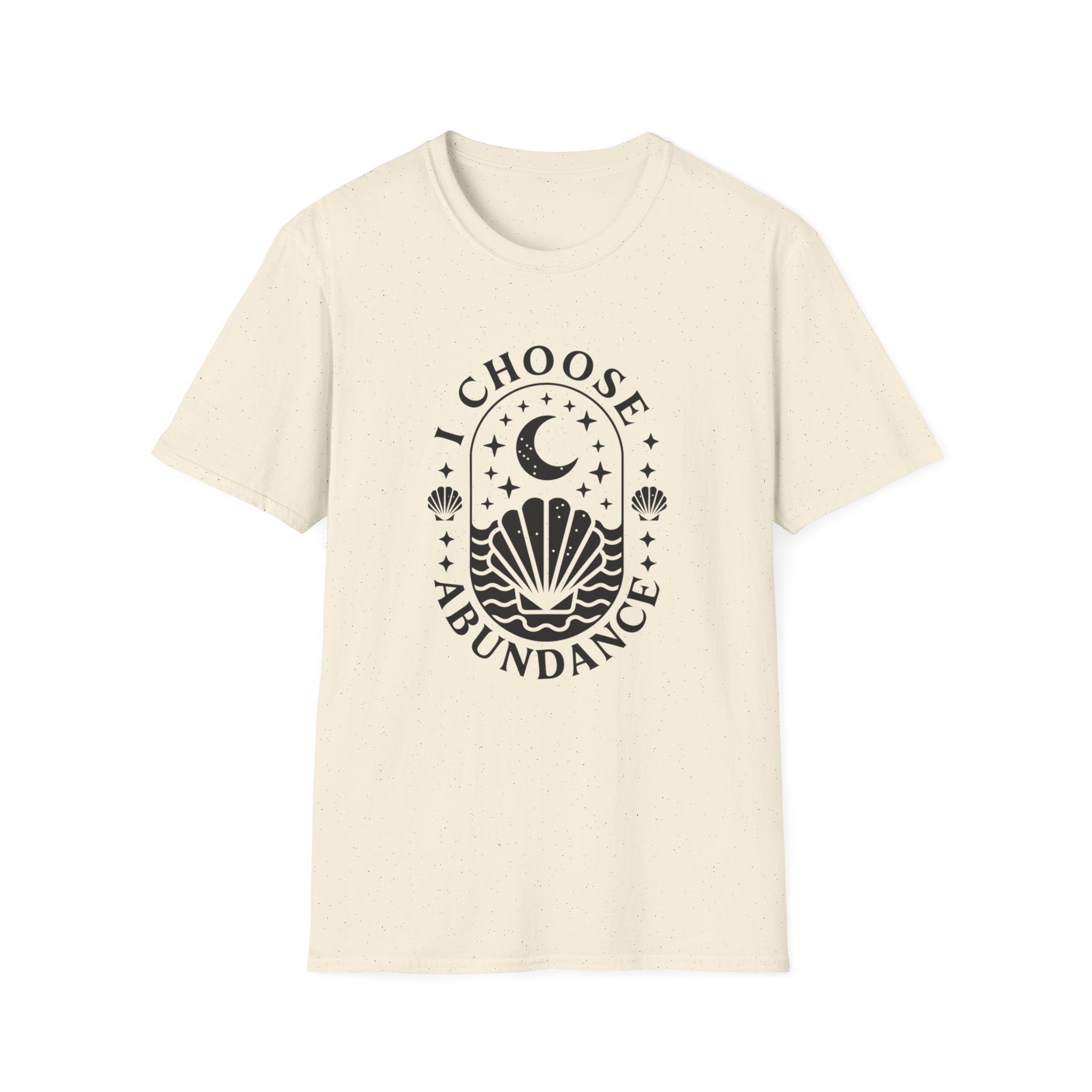 I Choose Abundance T-Shirt by Mystwood Alchemy