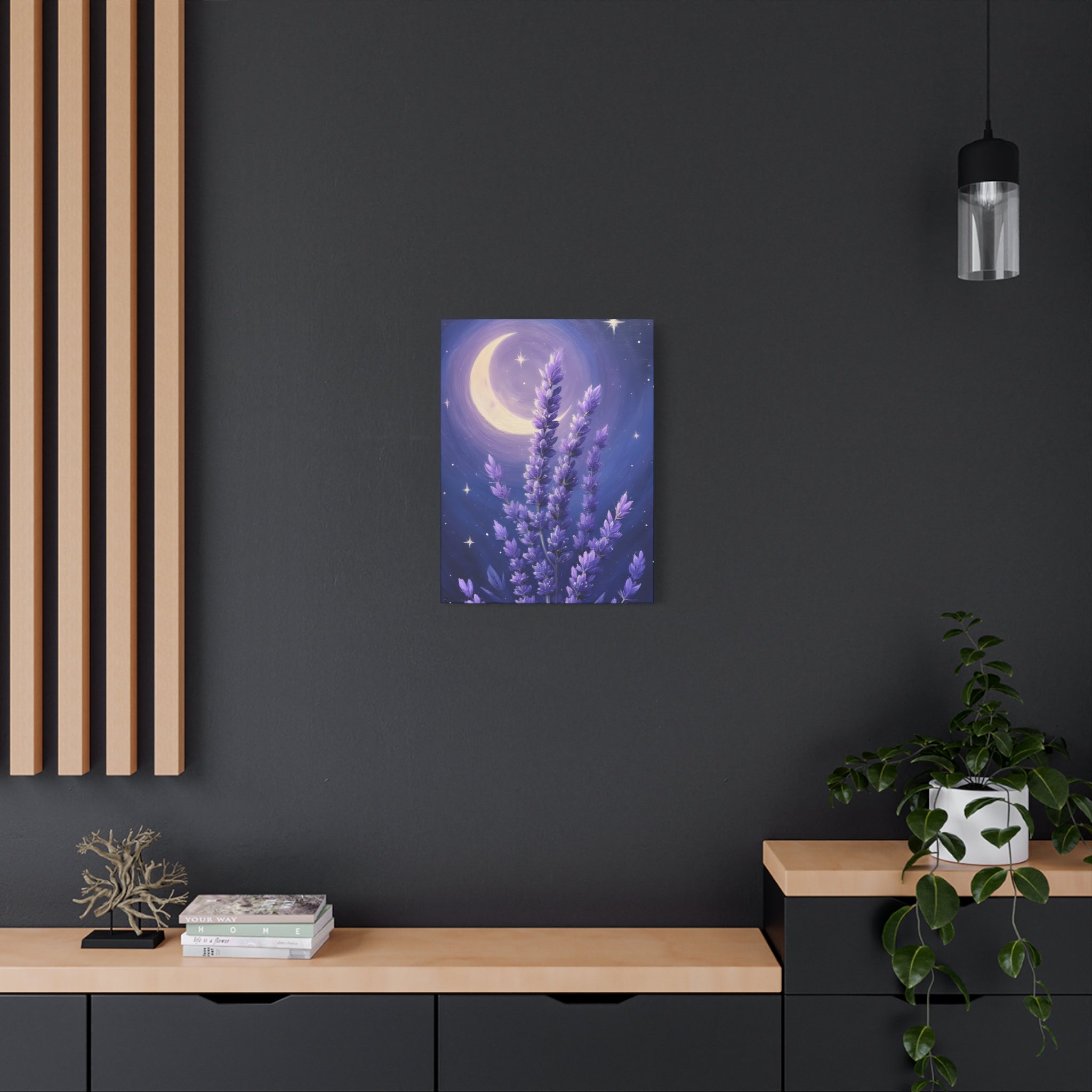Lavender Moonlight Canvas