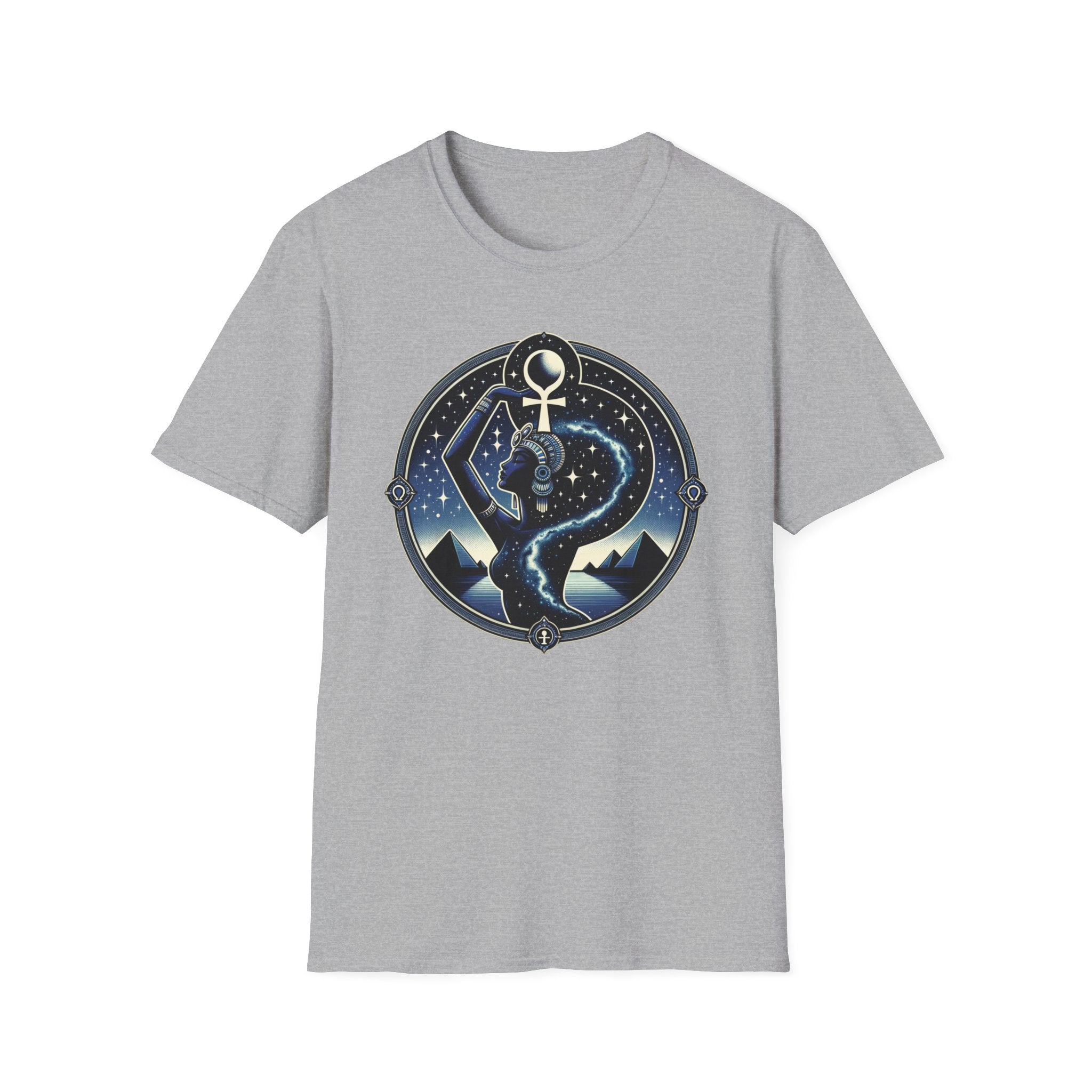Egyptian Star Goddess T-Shirt by Mystwood Alchemy