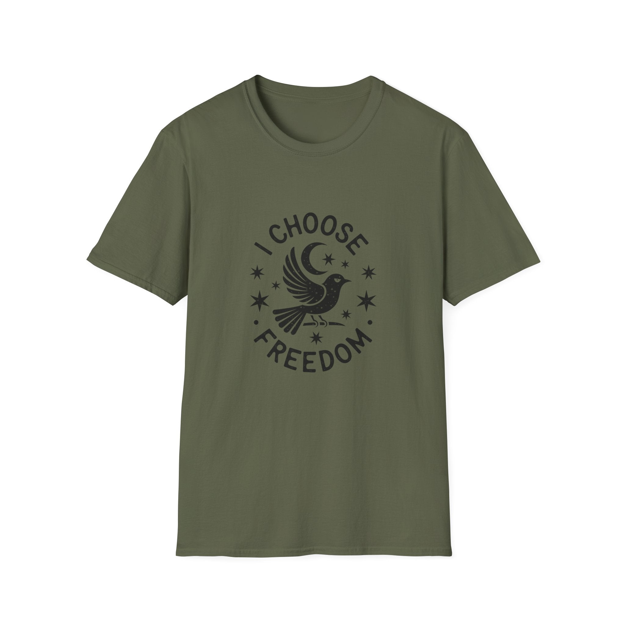 I Choose Freedom T-Shirt by Mystwood Alchemy