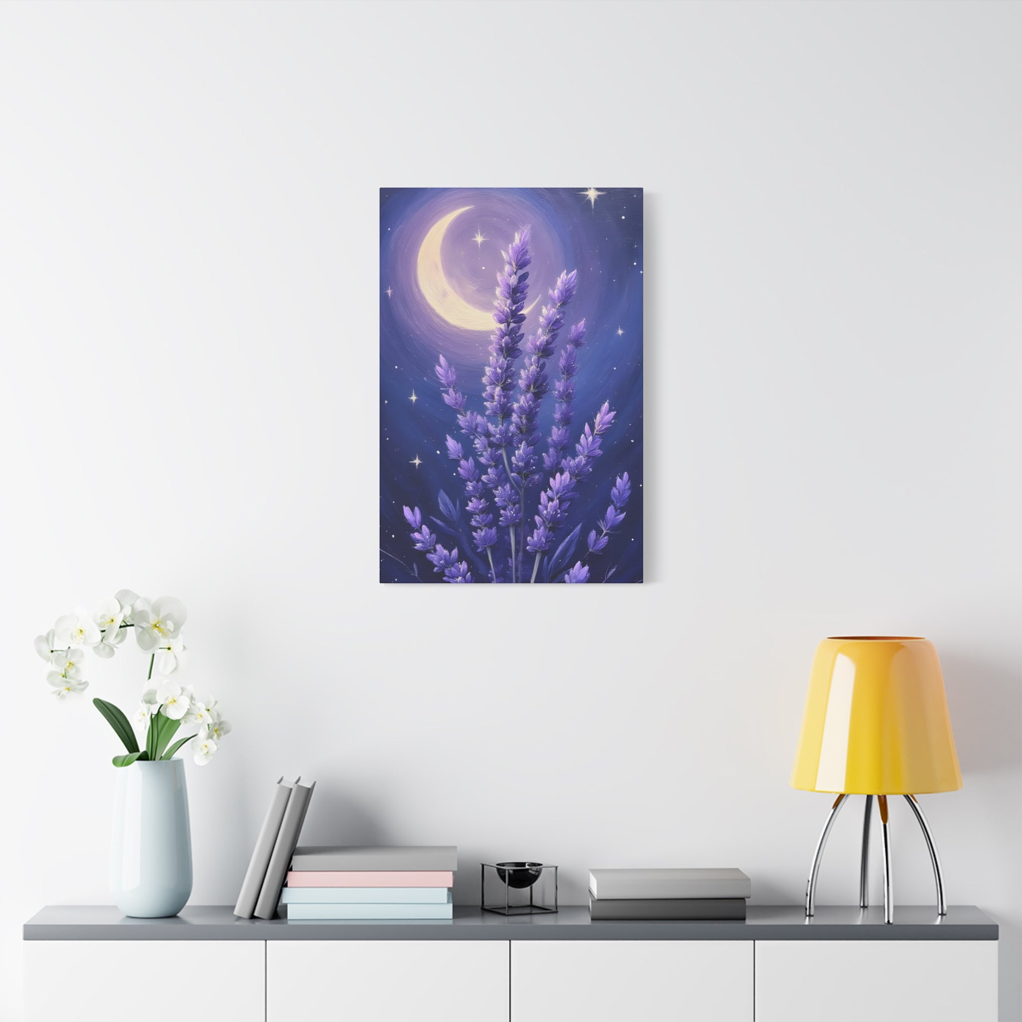 Lavender Moonlight Canvas