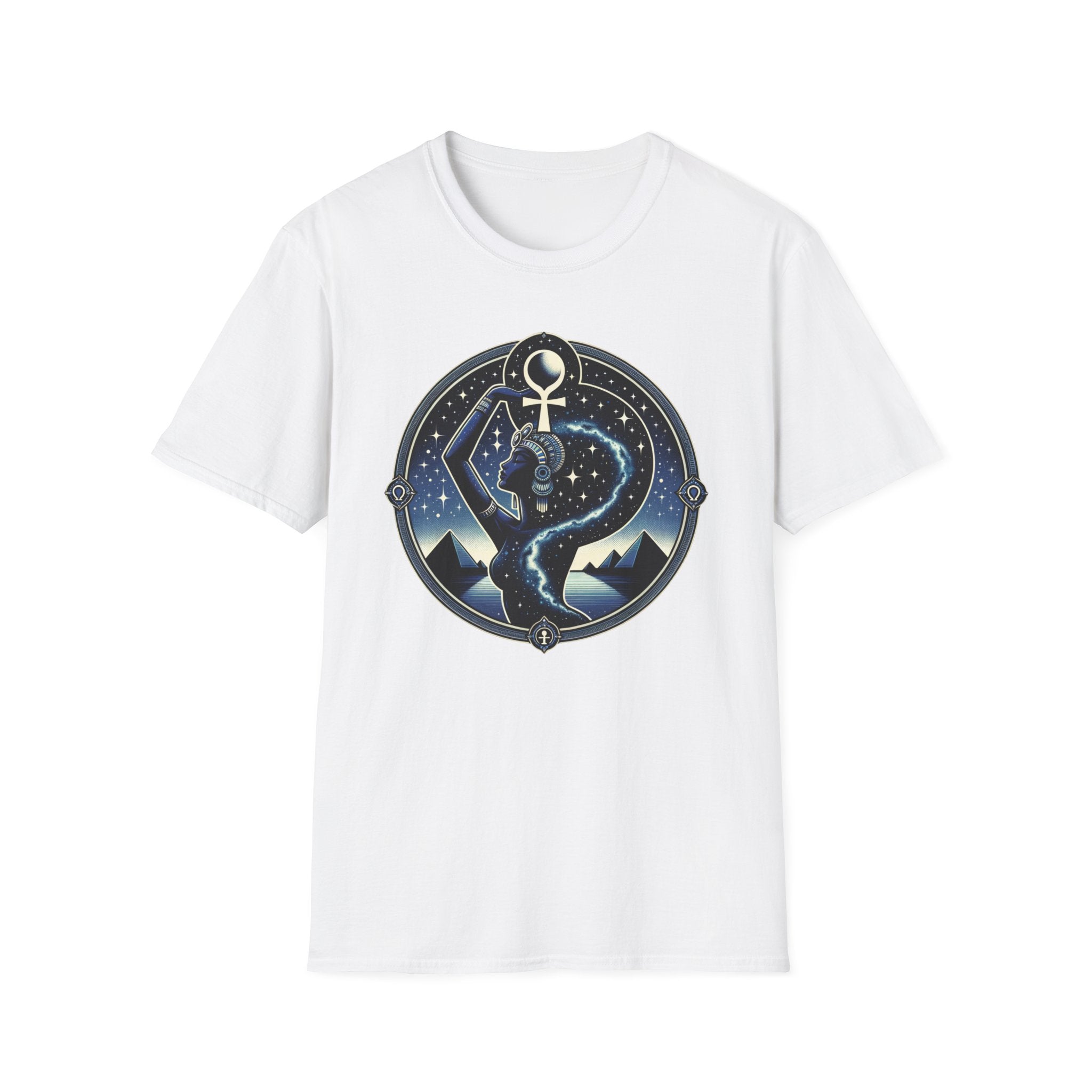 Egyptian Star Goddess T-Shirt by Mystwood Alchemy