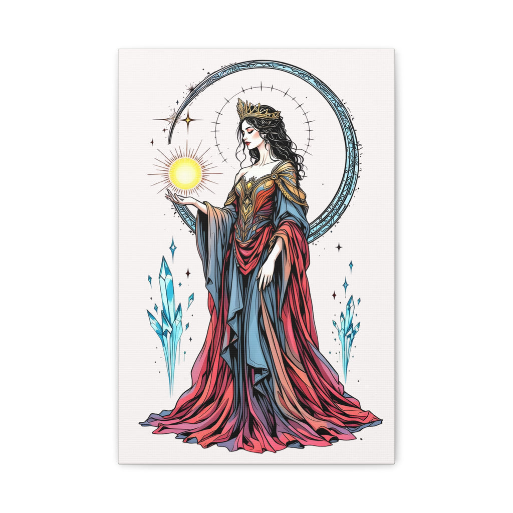 The Light Bearer Goddess Canvas