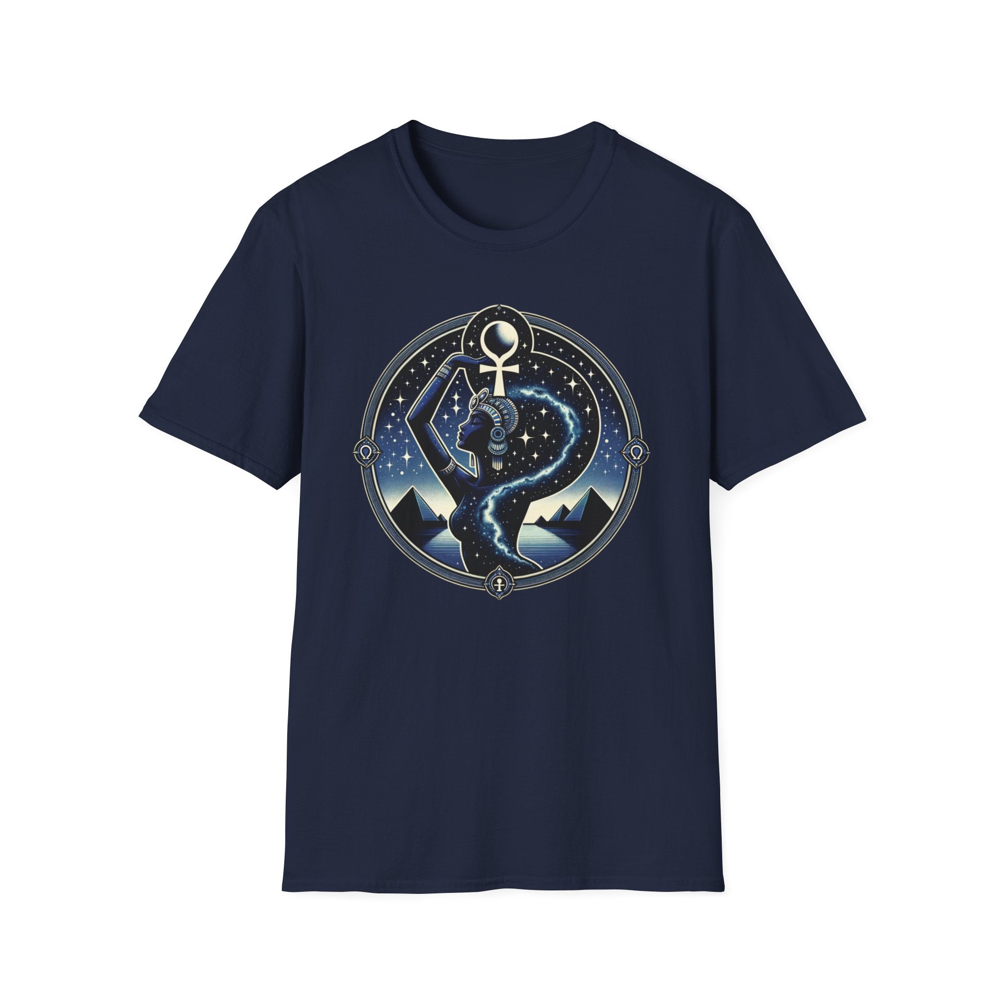 Egyptian Star Goddess T-Shirt by Mystwood Alchemy