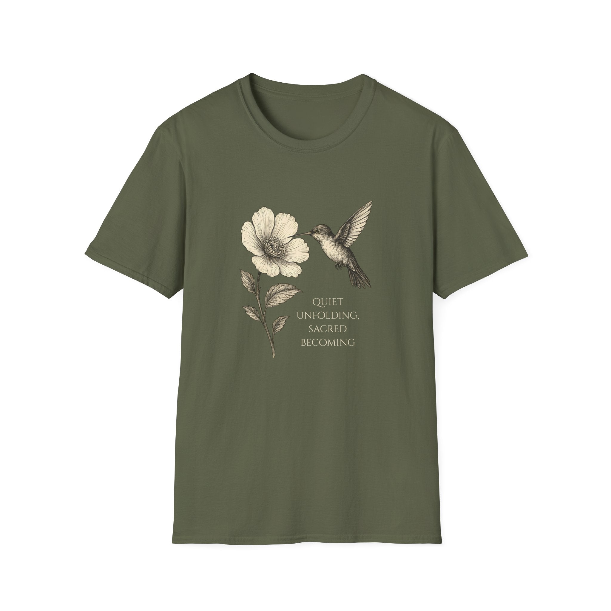 Quiet Unfolding Hummingbird T-Shirt