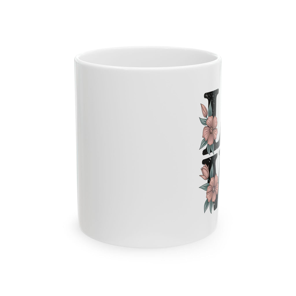 Love Mug with Flowers by Mystwood Alchemy