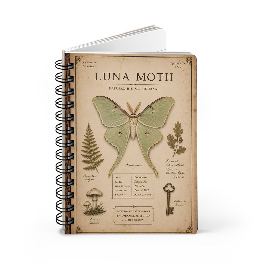 Luna Moth Natural History Journal