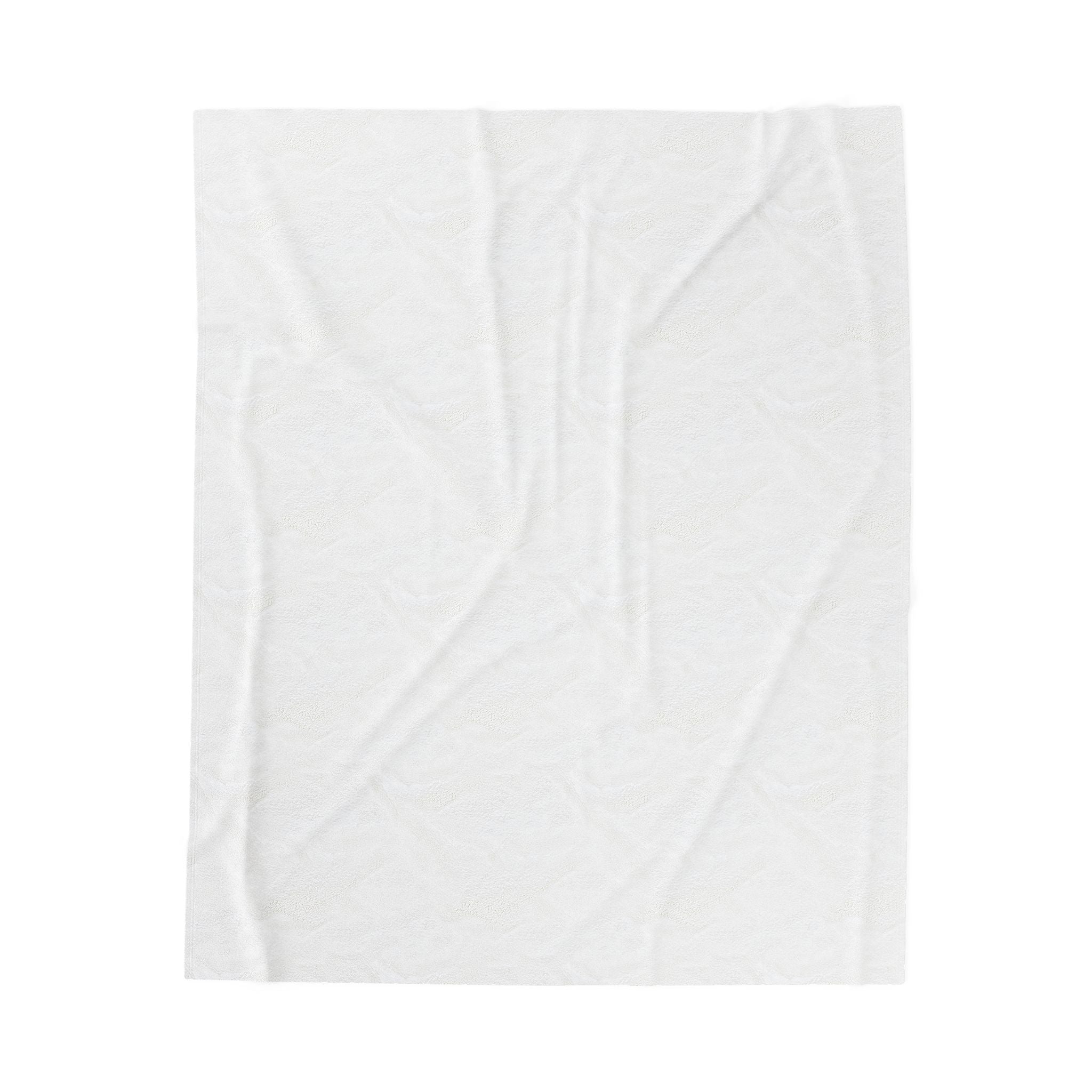 White textured fabric swatch on a white background