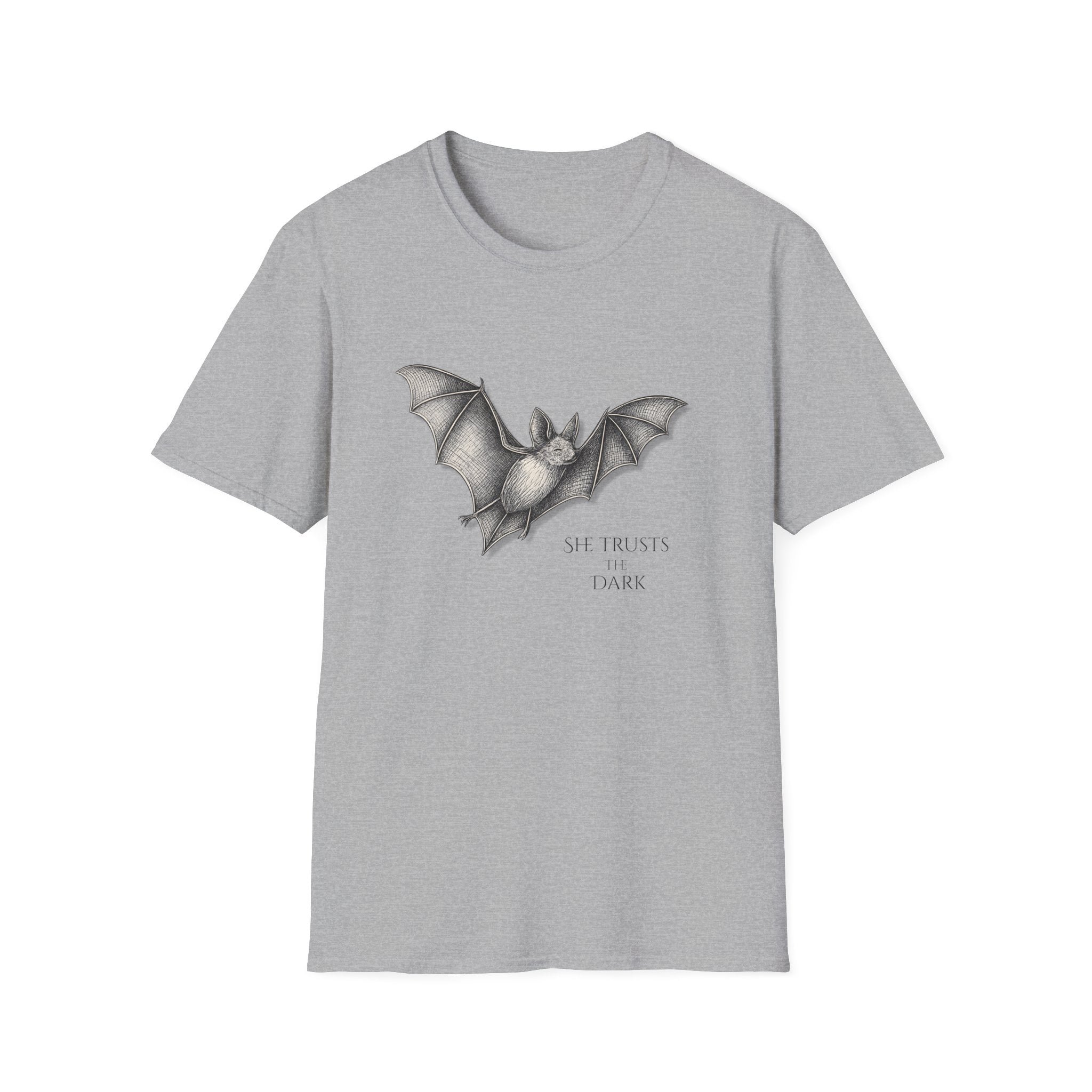 “She Trusts the Dark” Bat T-Shirt