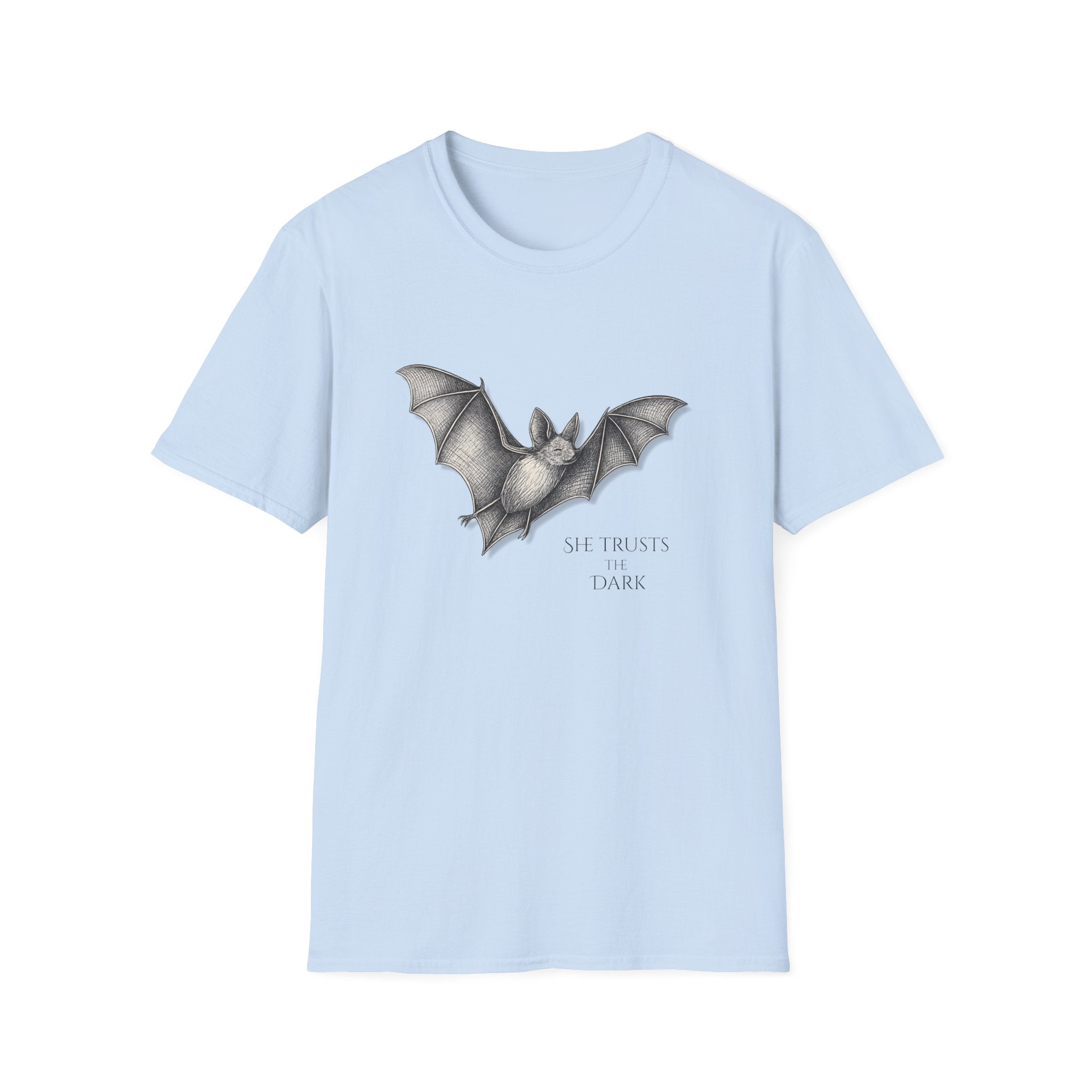 “She Trusts the Dark” Bat T-Shirt