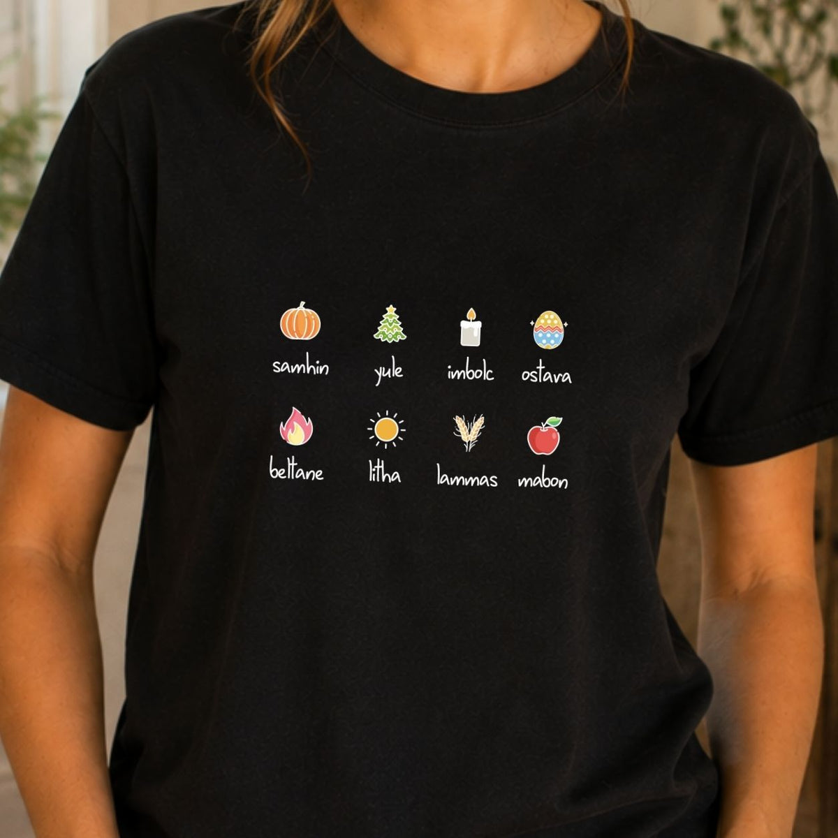 Pagan Wheel of the Year T-Shirt
