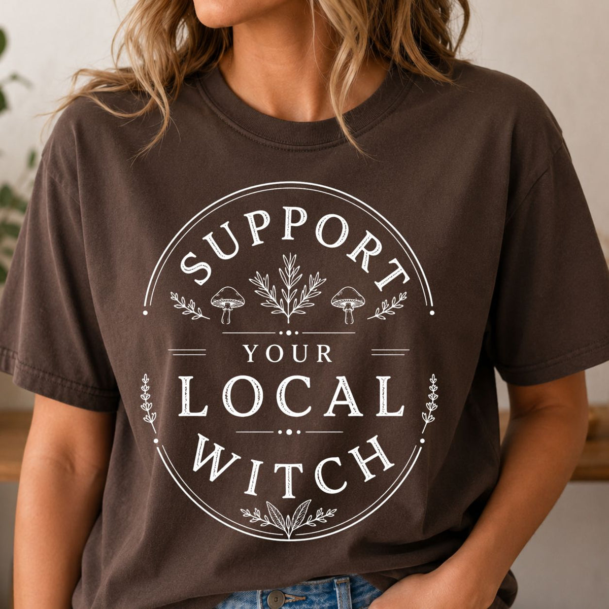 Support Your Local Witch T-Shirt