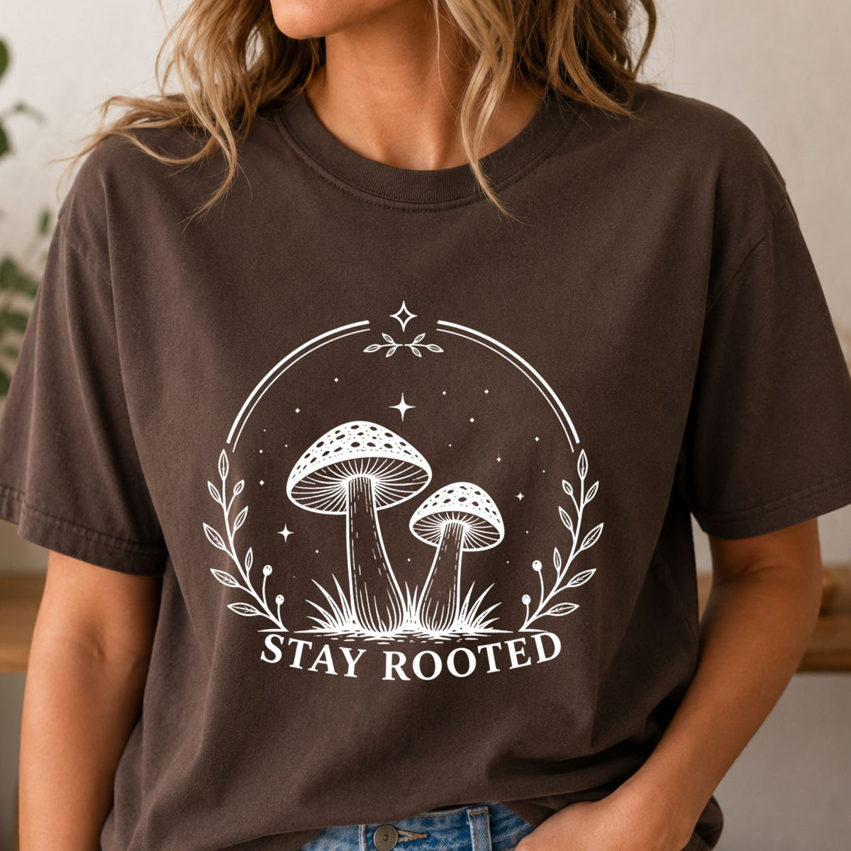 Stay Rooted Mushroom T-Shirt