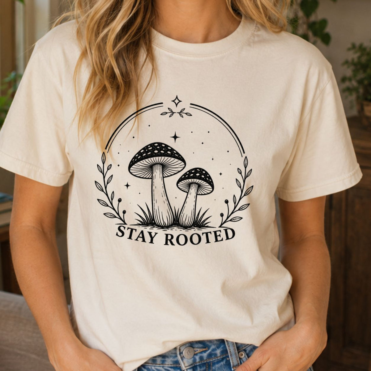 Stay Rooted Mushroom T-Shirt