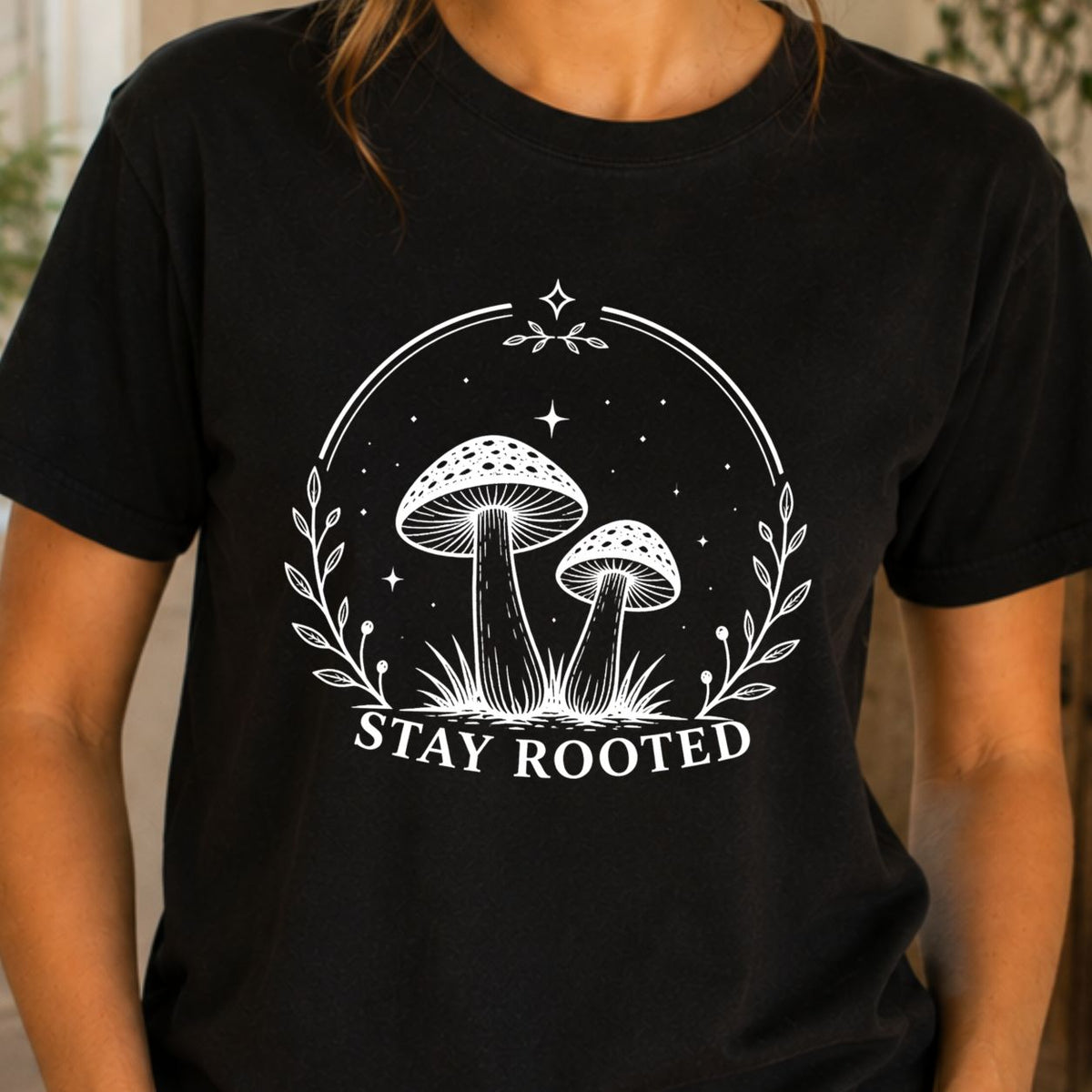 Stay Rooted Mushroom T-Shirt