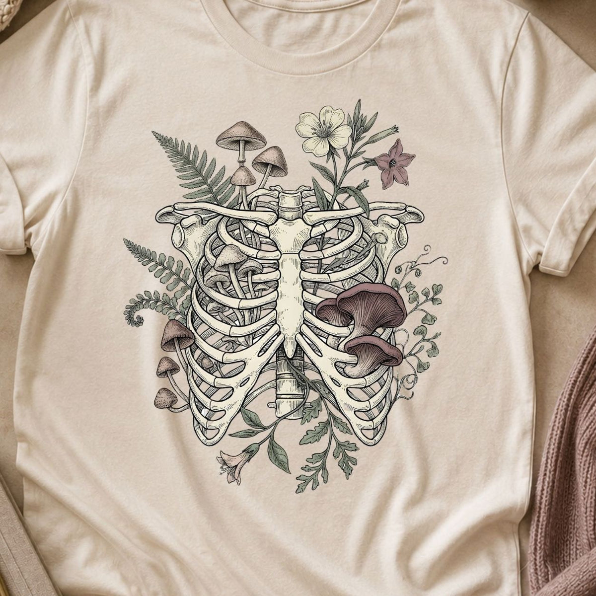 Botanical Ribcage T-Shirt