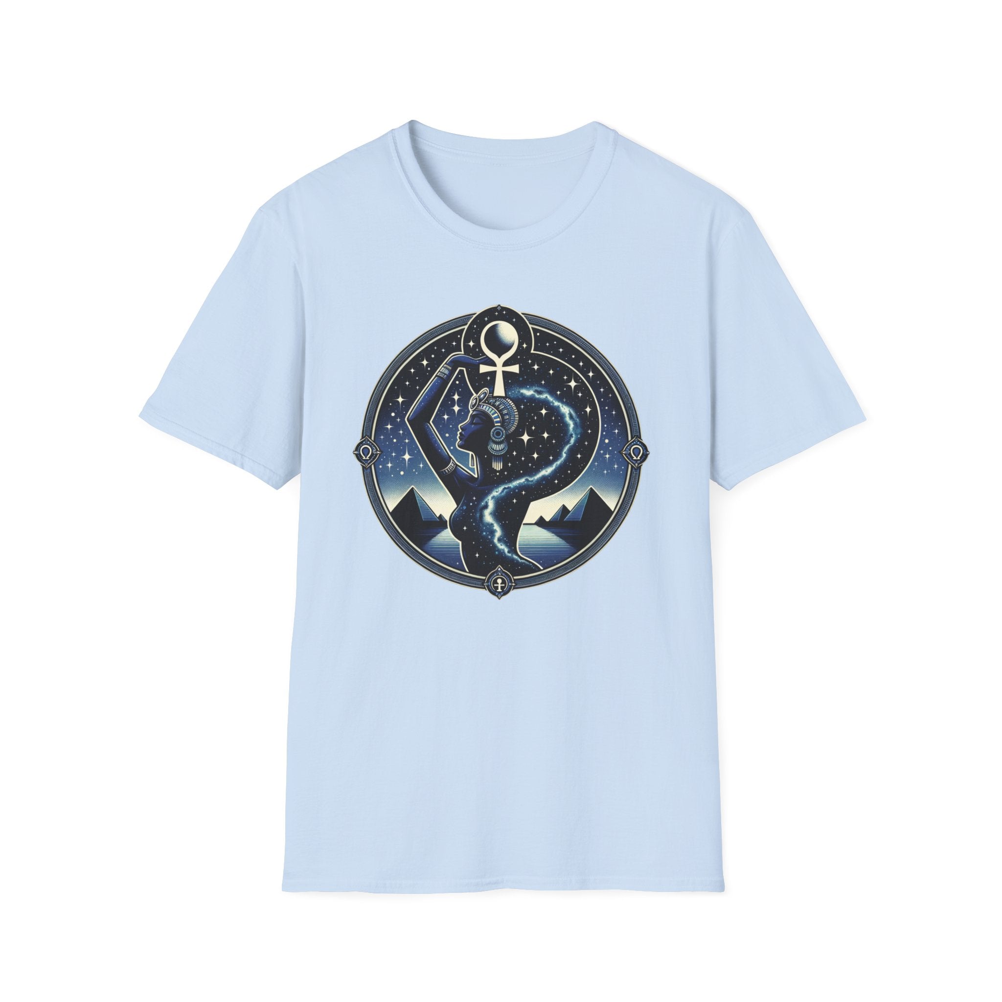 Egyptian Star Goddess T-Shirt by Mystwood Alchemy