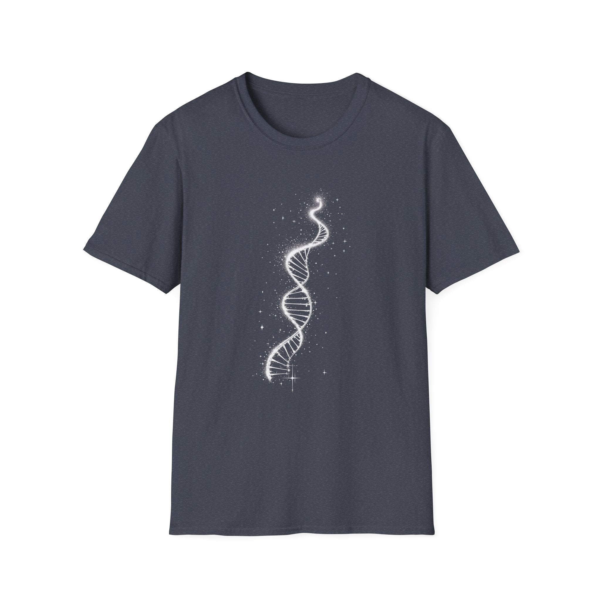 Cosmic DNA Spiral T-shirt by Mystwood Alchemy