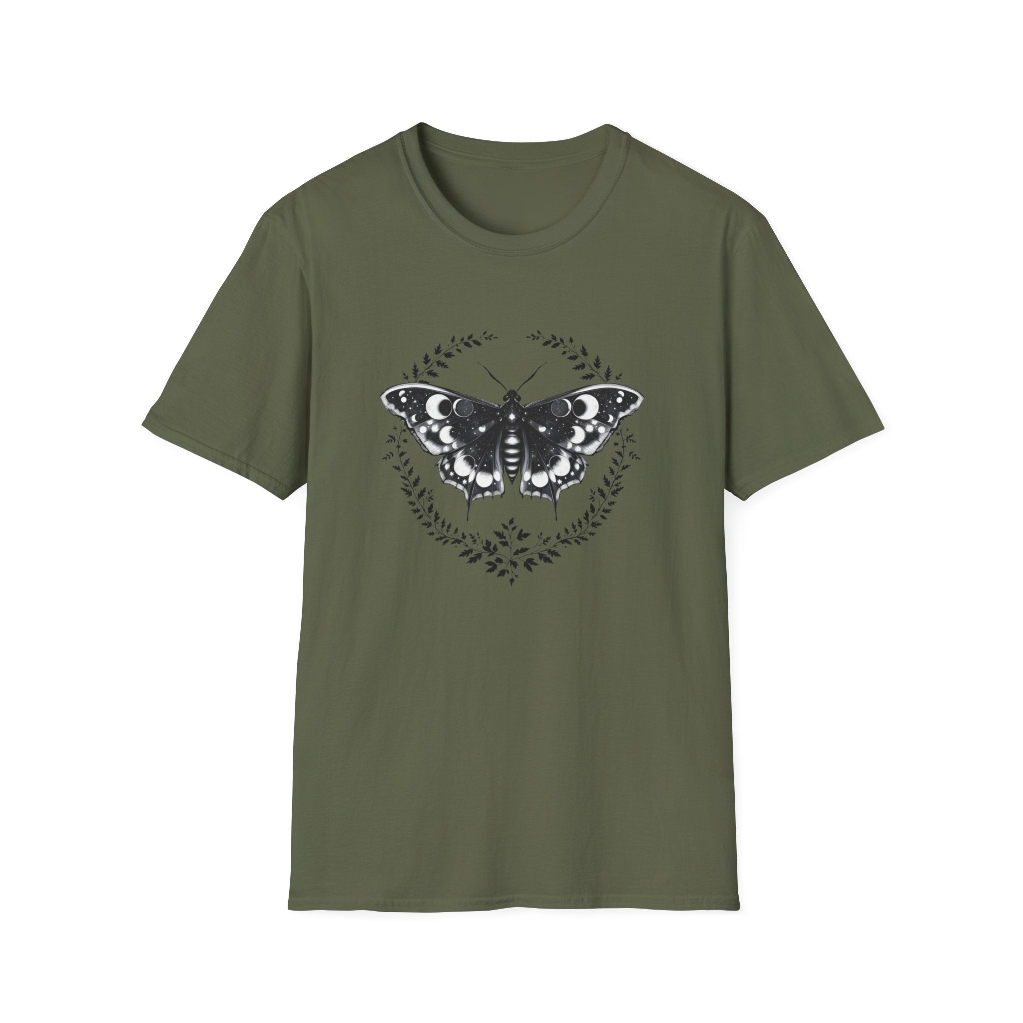 Lunar Moth T-shirt by Mystwood Alchemy