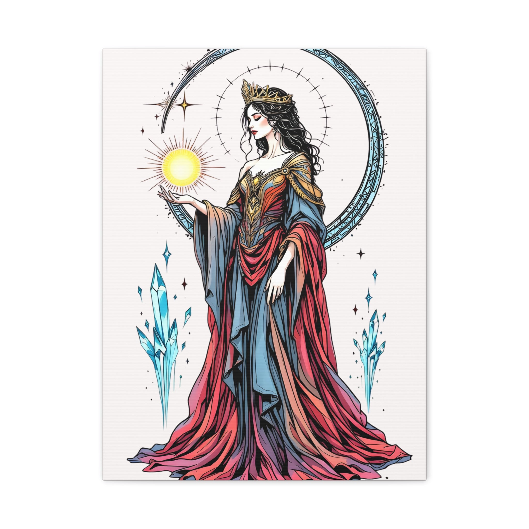 The Light Bearer Goddess Canvas
