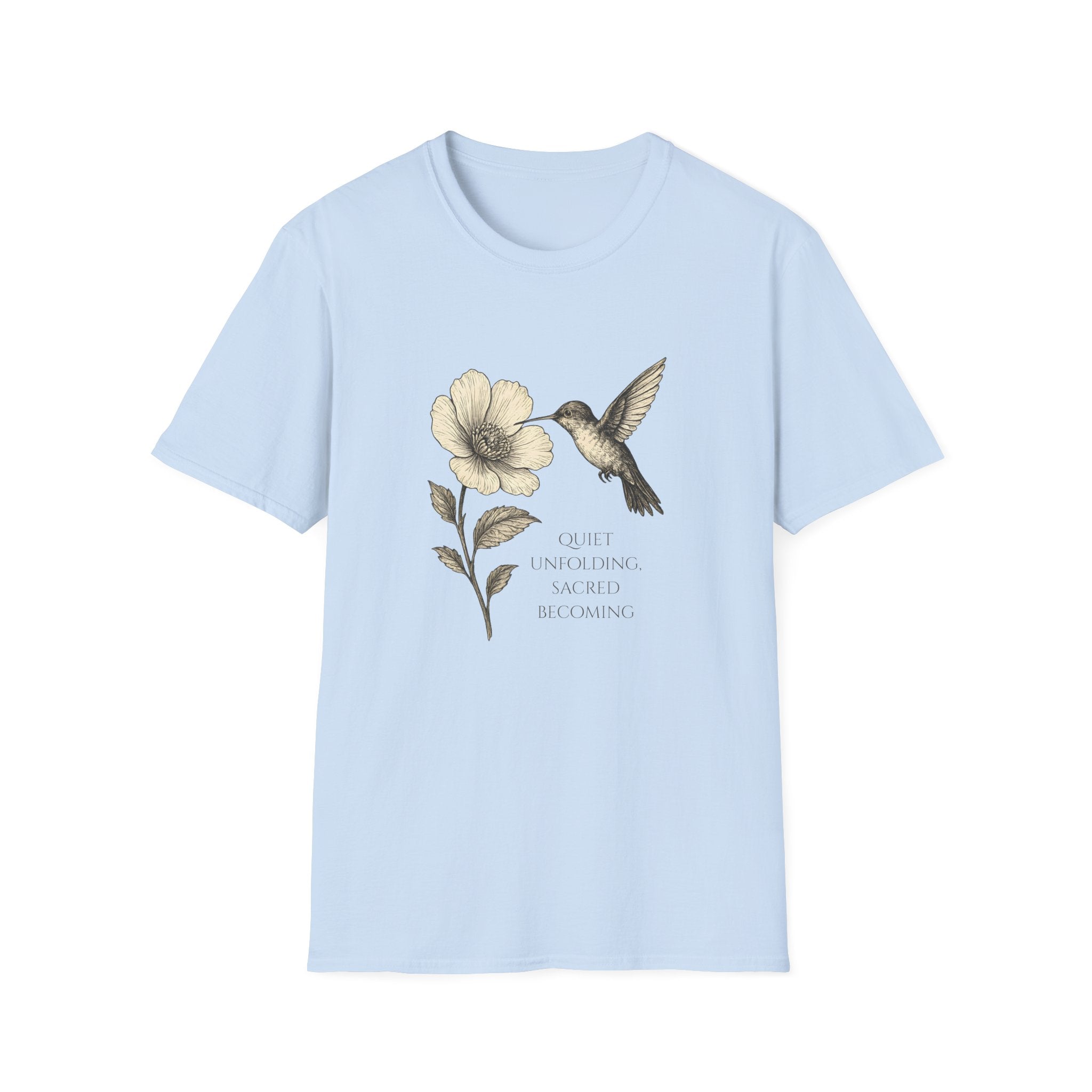 Quiet Unfolding Hummingbird T-Shirt