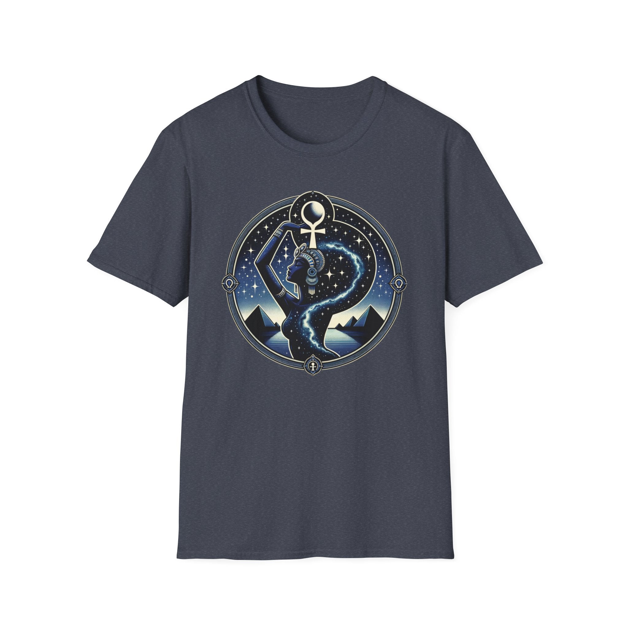 Egyptian Star Goddess T-Shirt by Mystwood Alchemy