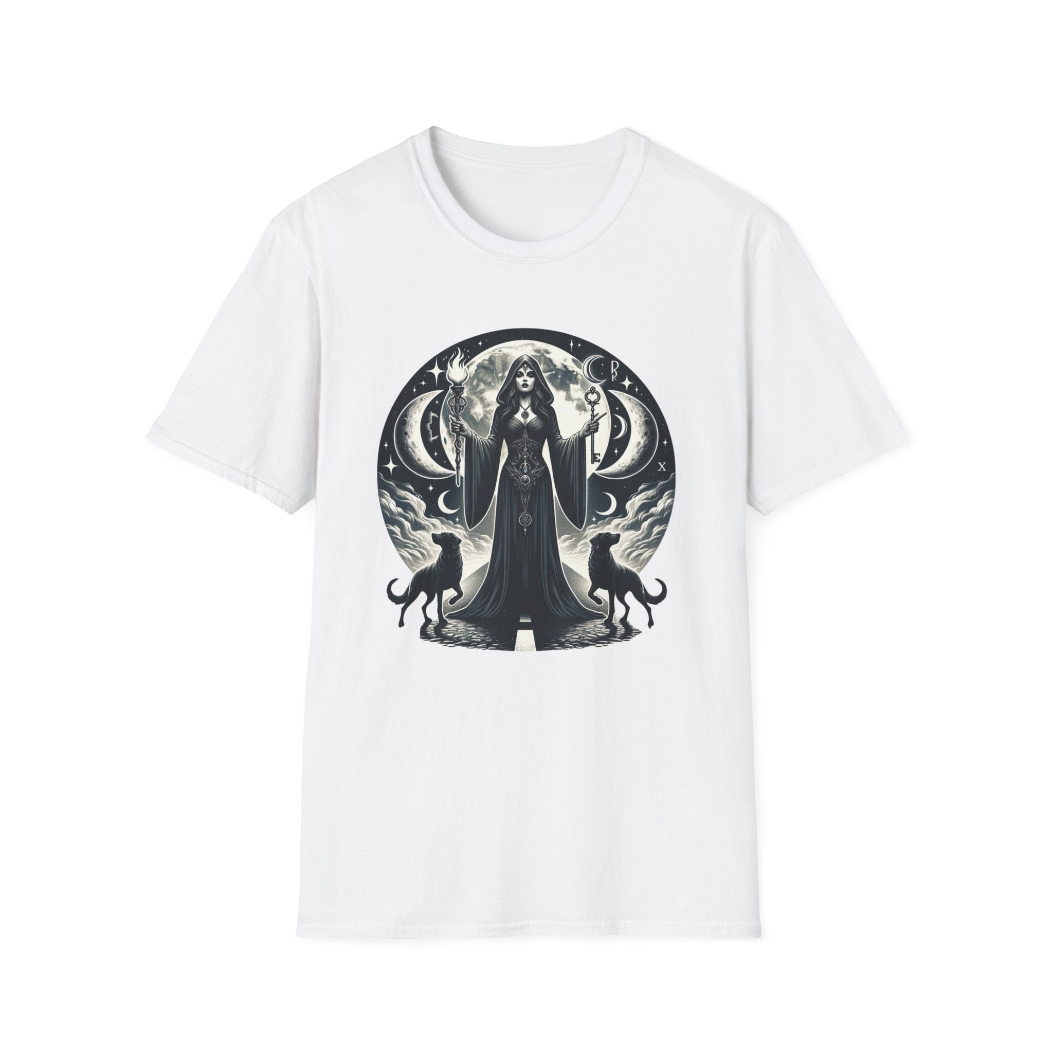 Hecate Dark Goddess T-Shirt by Mystwood Alchemy