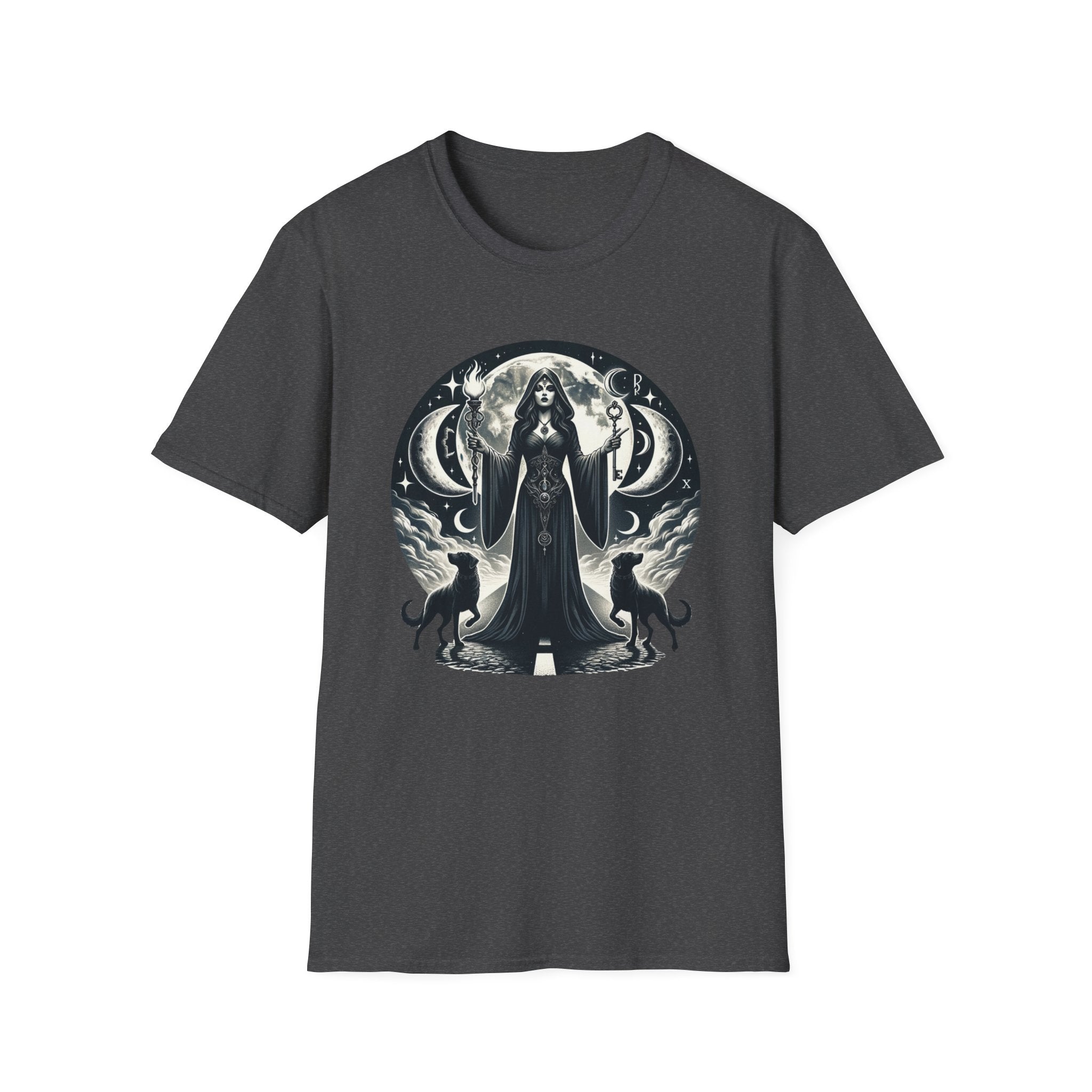 Hecate Dark Goddess T-Shirt by Mystwood Alchemy