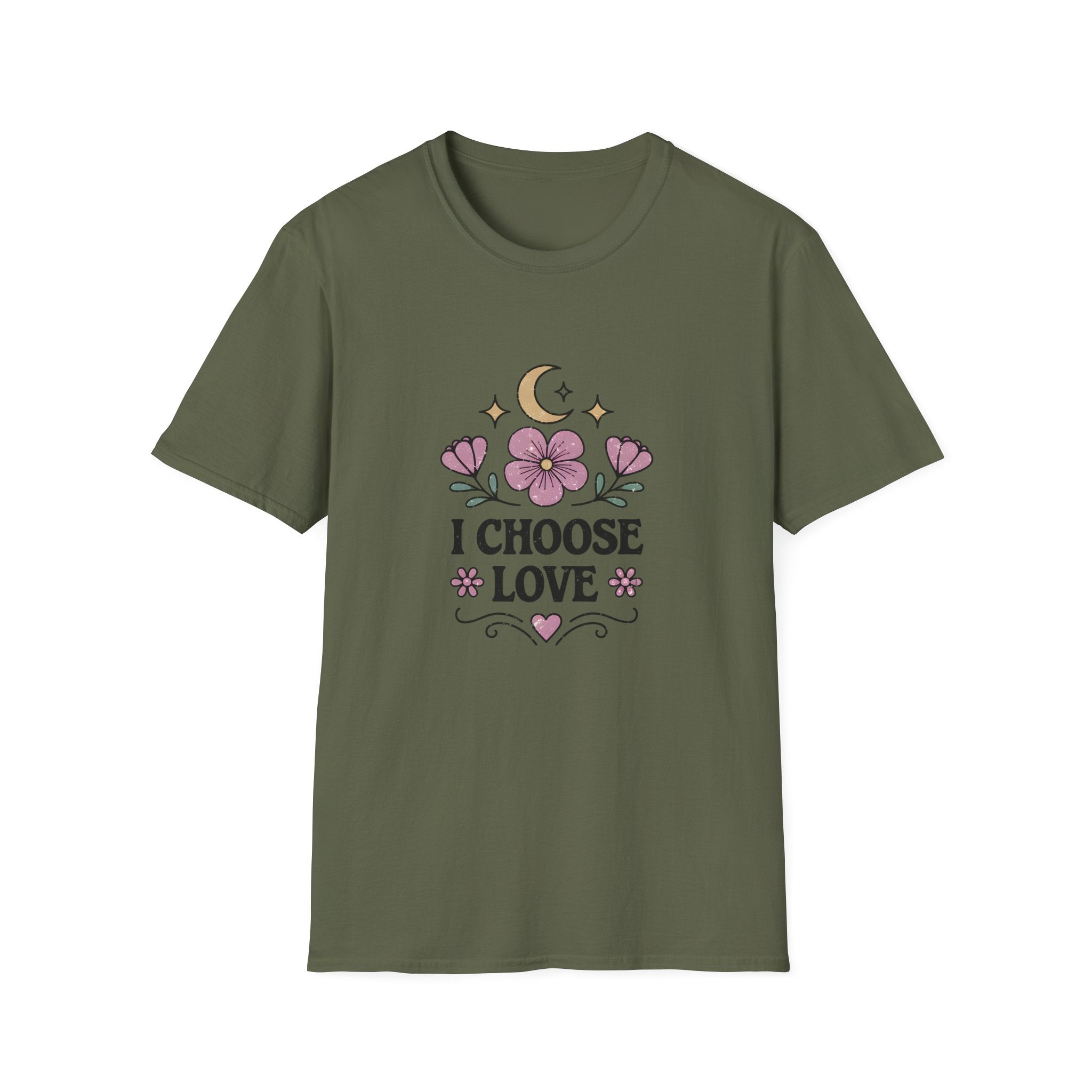 I Choose Love T-Shirt by Mystwood Alchemy