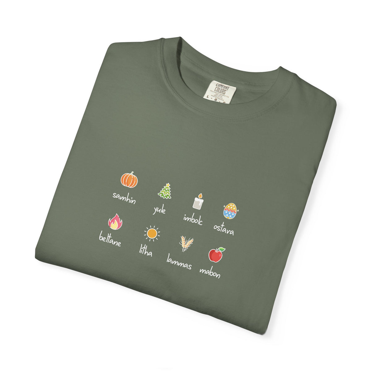Pagan Wheel of the Year T-Shirt