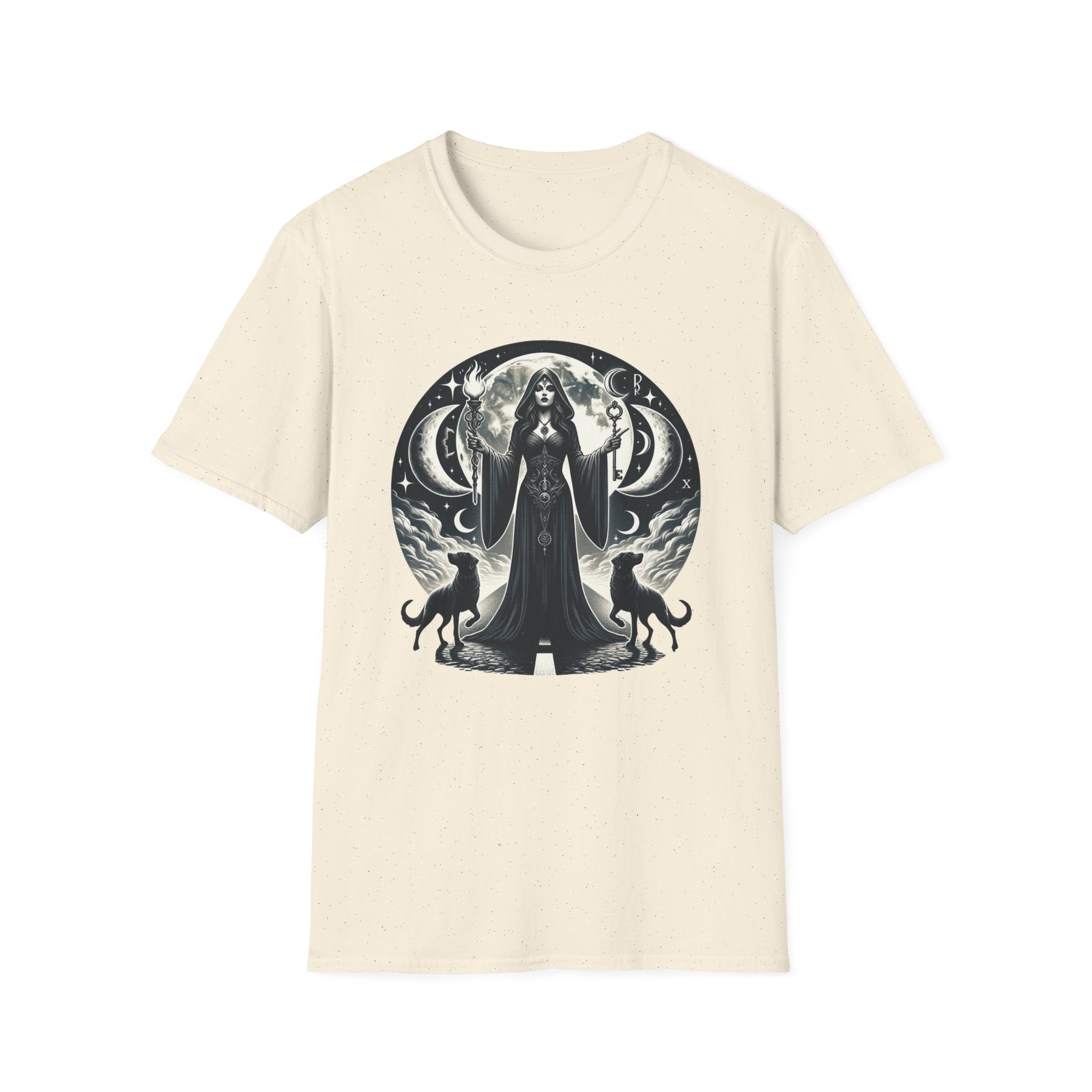 Hecate Dark Goddess T-Shirt by Mystwood Alchemy