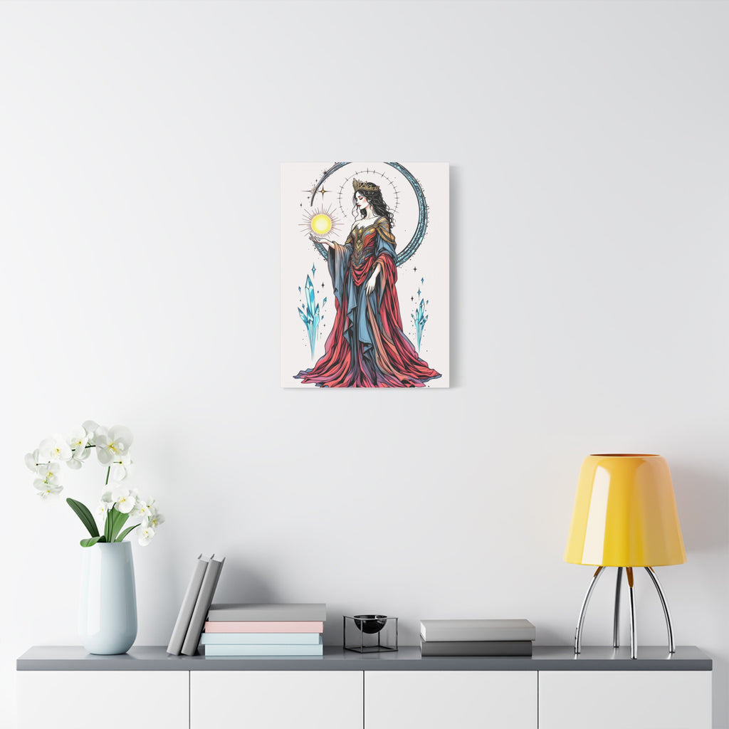 The Light Bearer Goddess Canvas