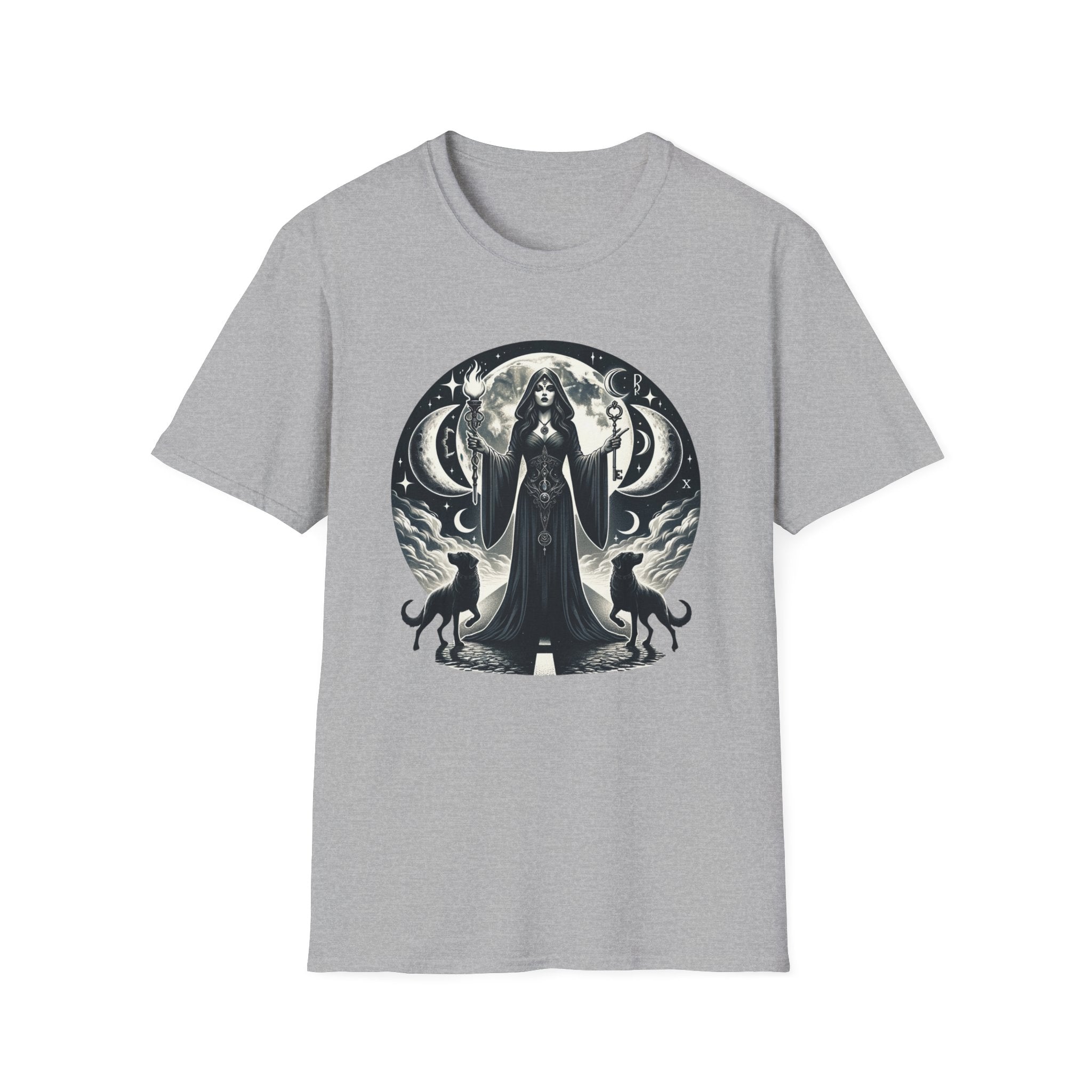 Hecate Dark Goddess T-Shirt by Mystwood Alchemy