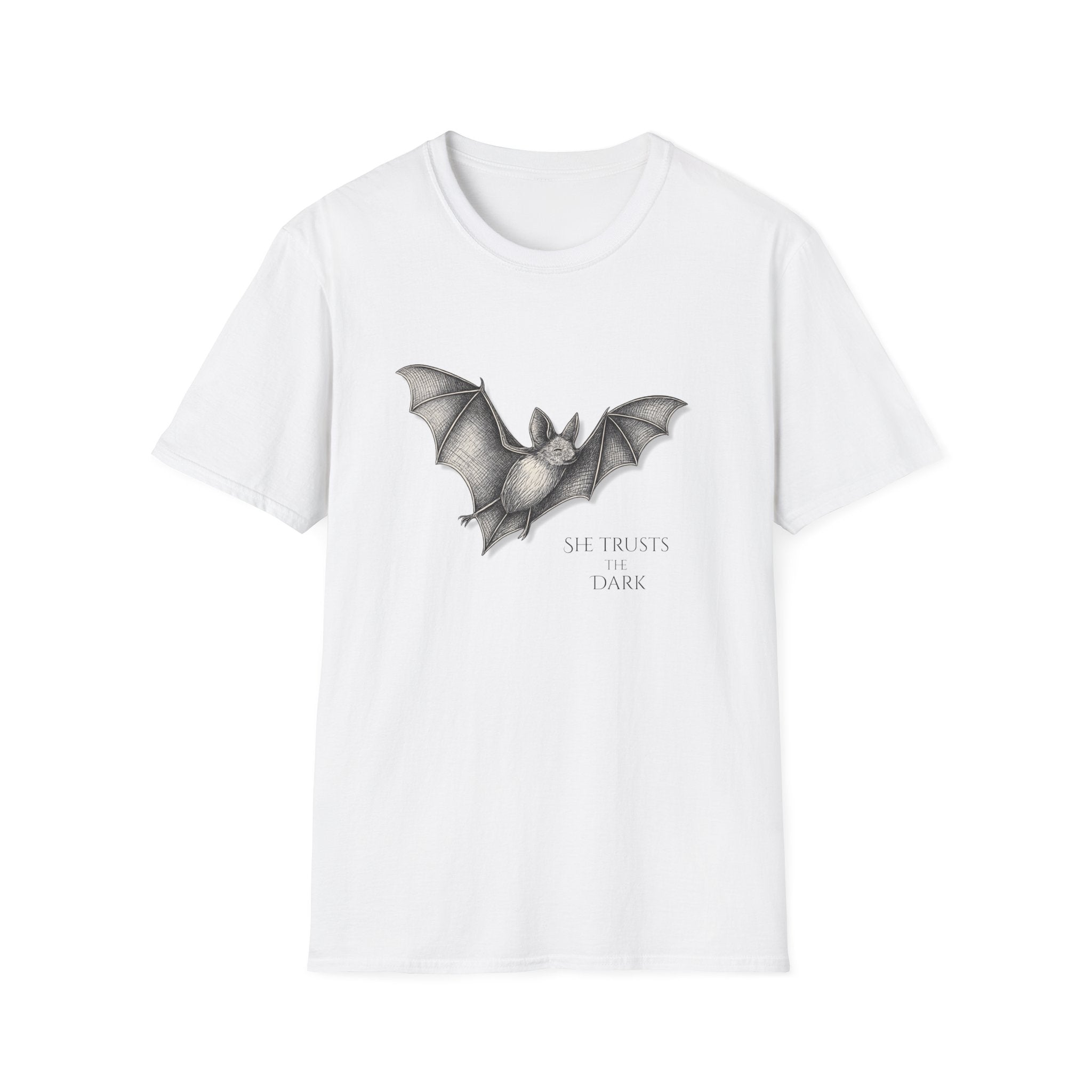 “She Trusts the Dark” Bat T-Shirt