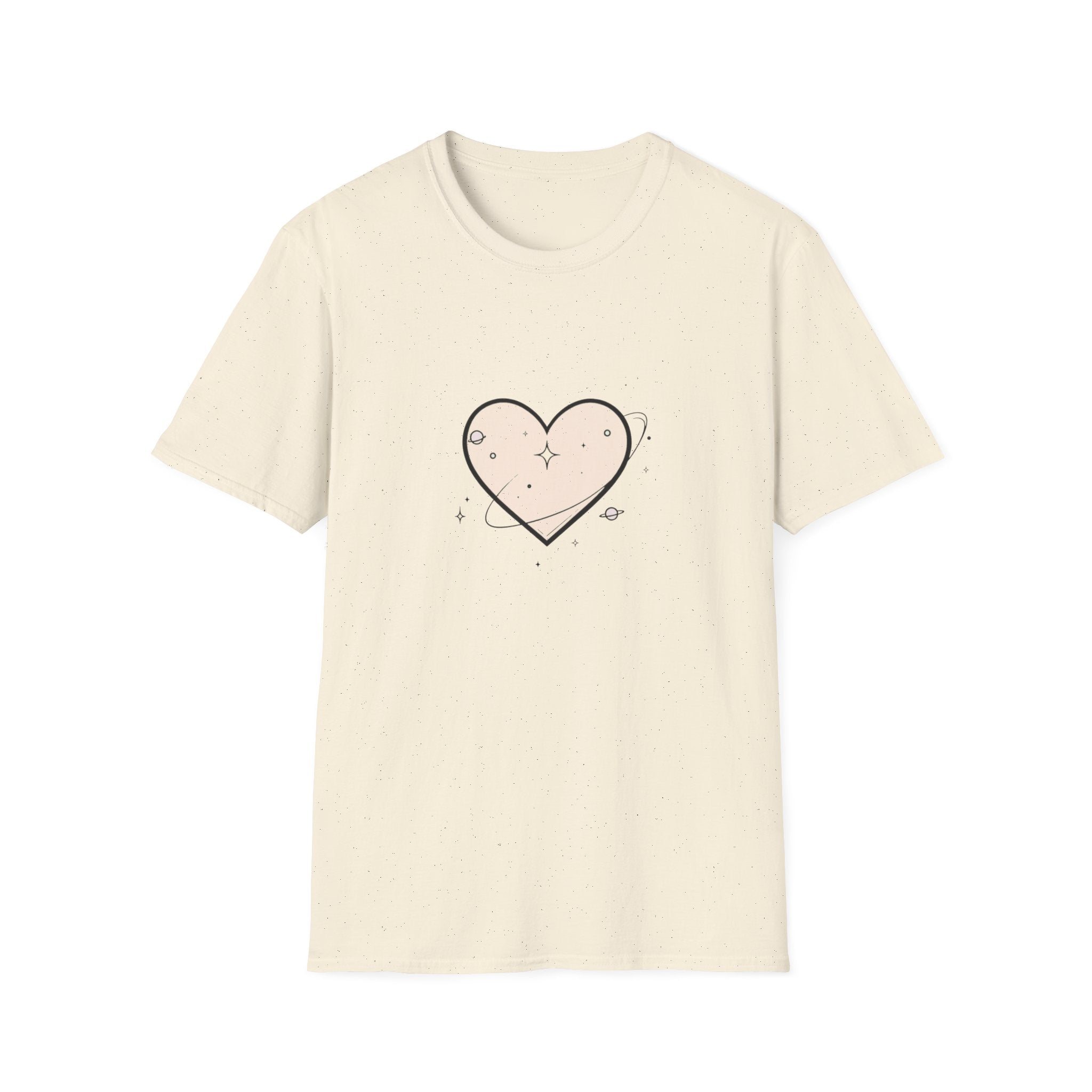 Orbiting Heart T-shirt by Mystwood Alchemy