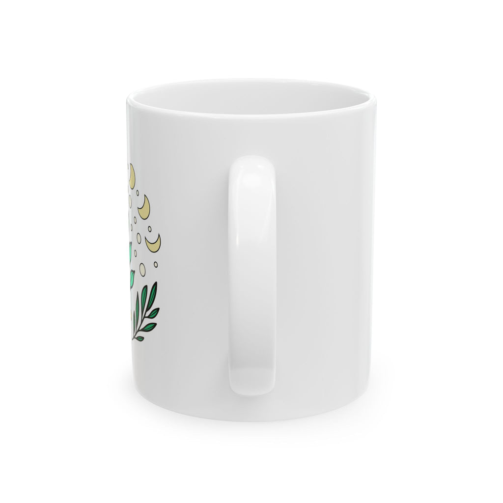 Moon Phase Plant Mug by Mystwood Alchemy