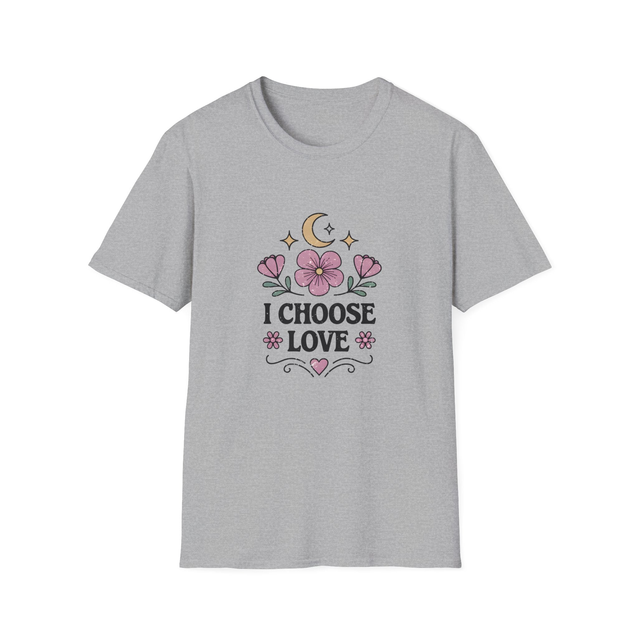 I Choose Love T-Shirt by Mystwood Alchemy