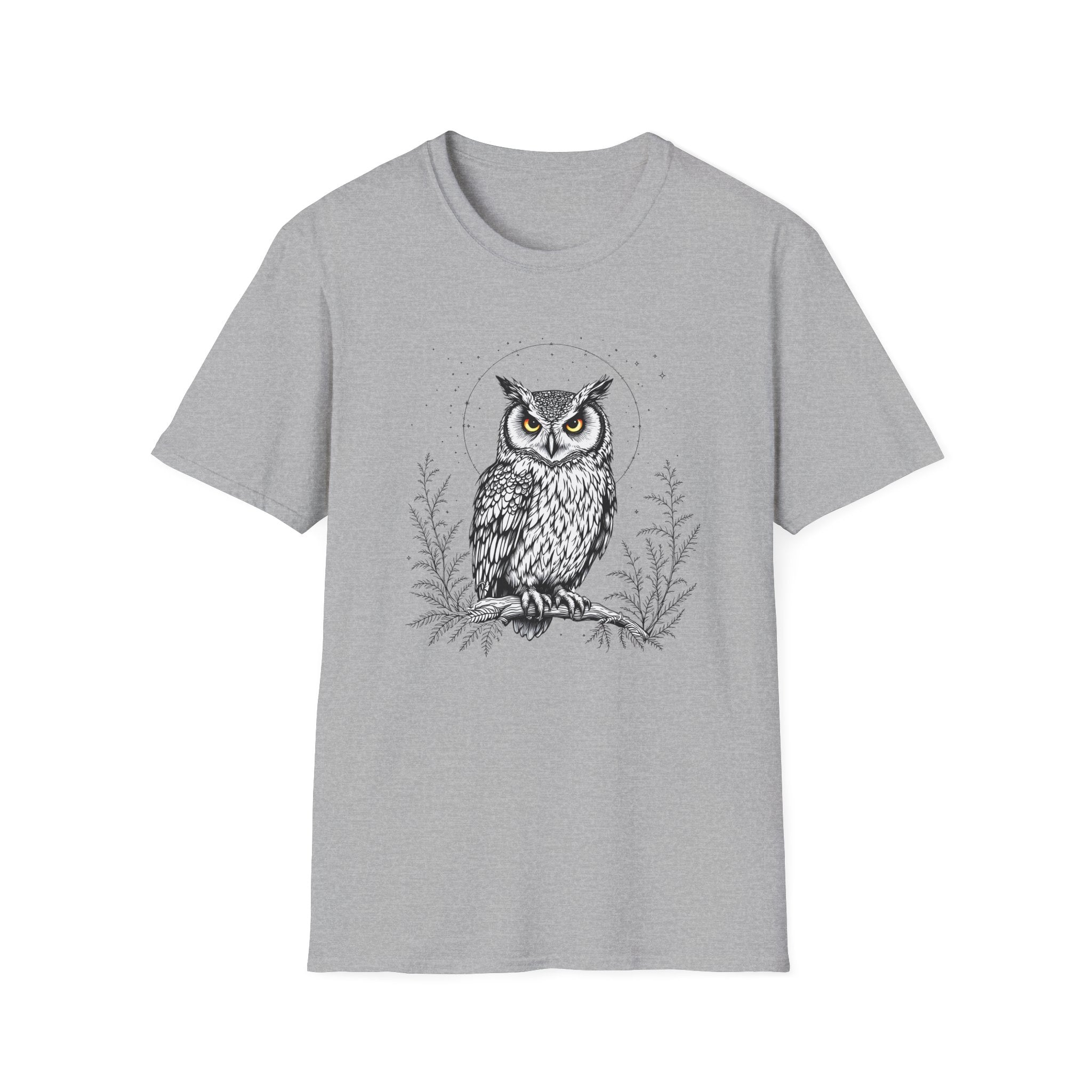 Woodland Owl T-shirt by Mystwood Alchemy